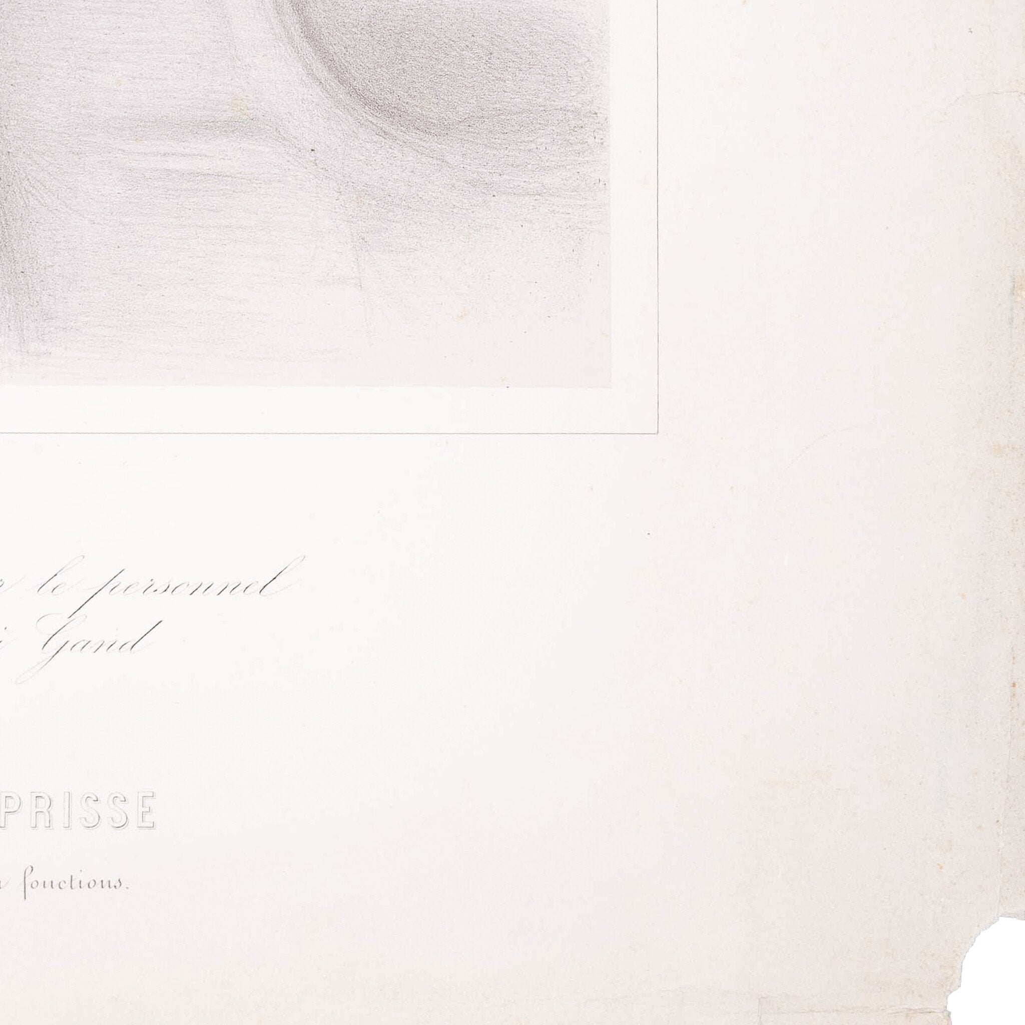 Prent 'Monsieur le Baron E.F.L. Prisse', ca. 1873-zoom-5