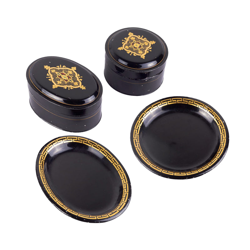 Twee blikken met onderblad-zoom-