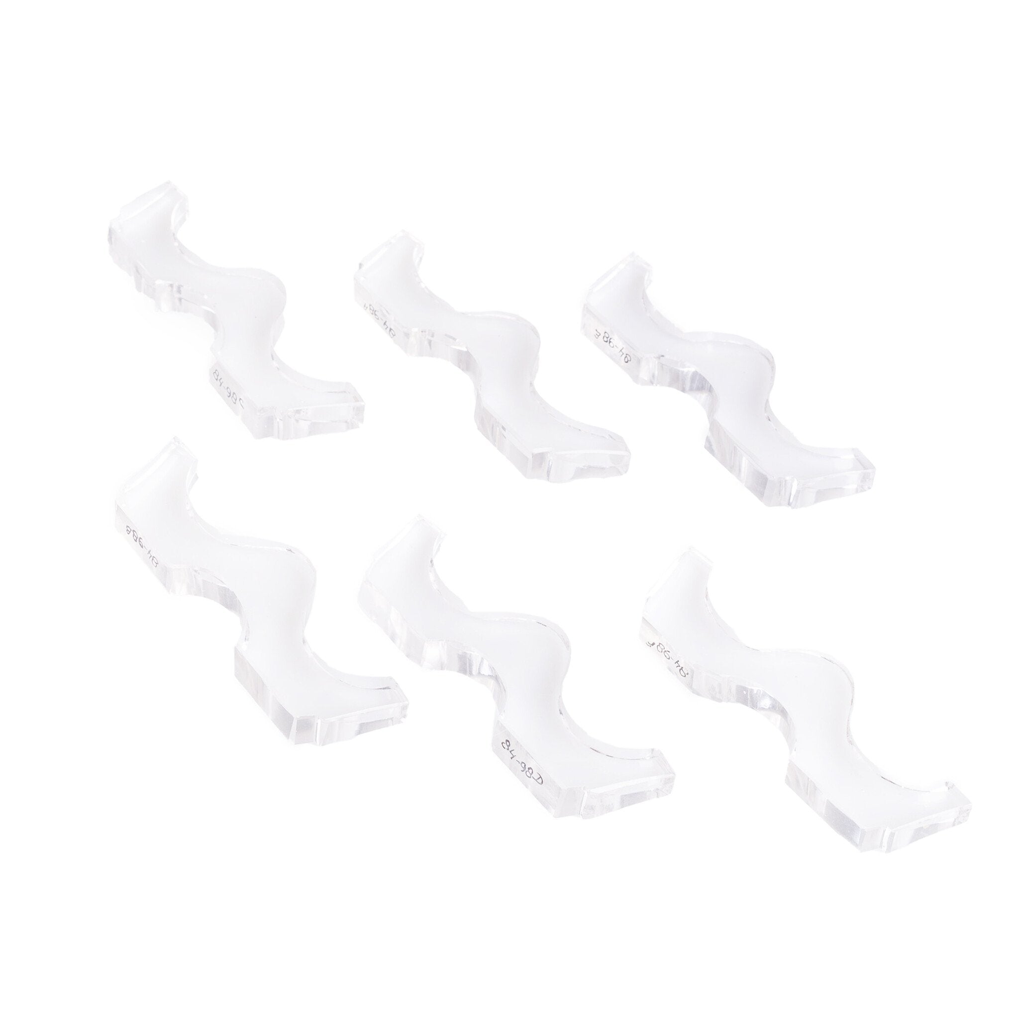 Glazen messenleggers, 6 stuks-zoom-6