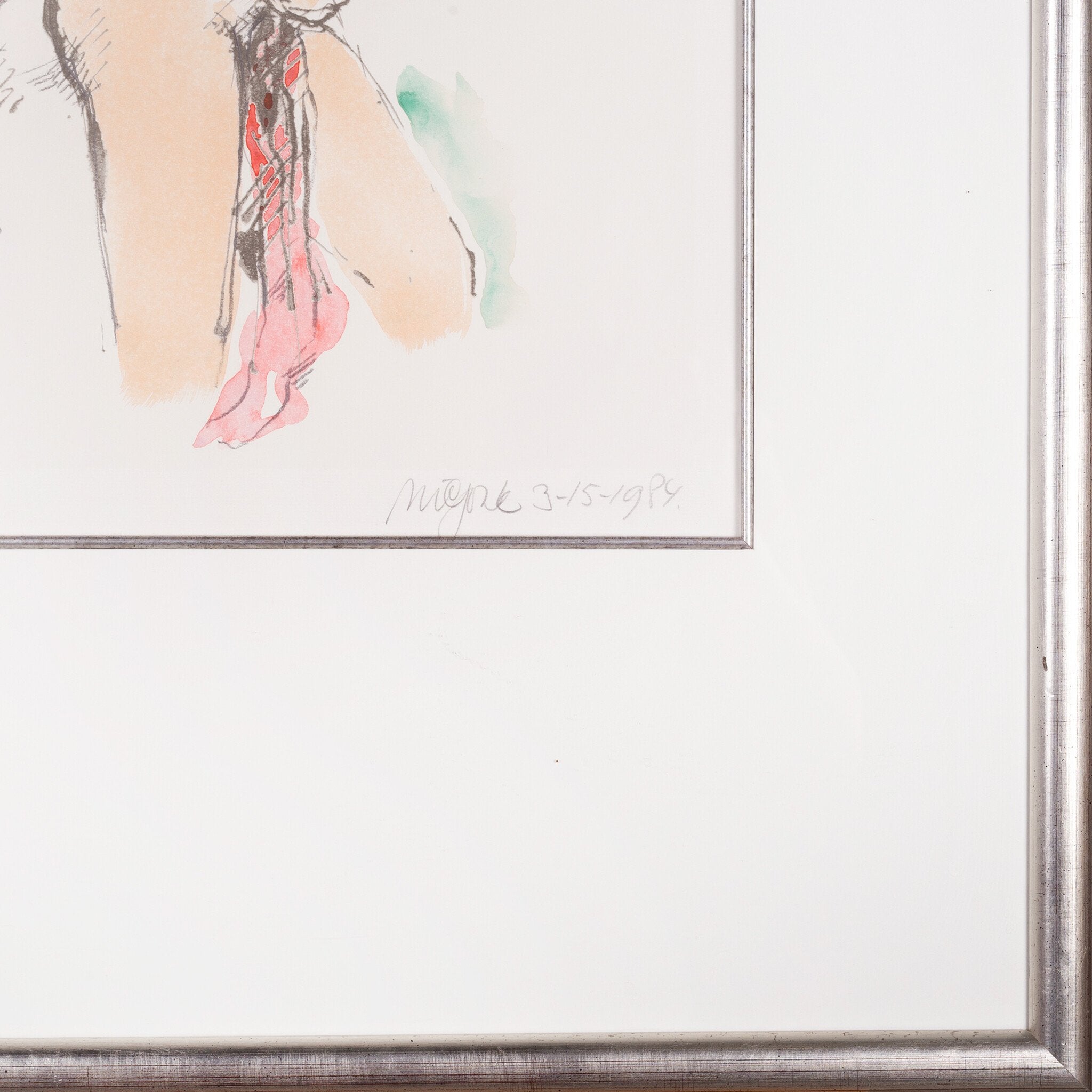 Nic Jonk, 'Naaktportret', 1984-zoom-2