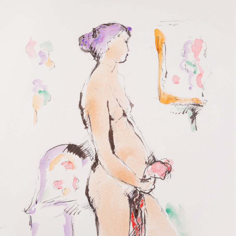 Nic Jonk, 'Naaktportret', 1984-zoom-