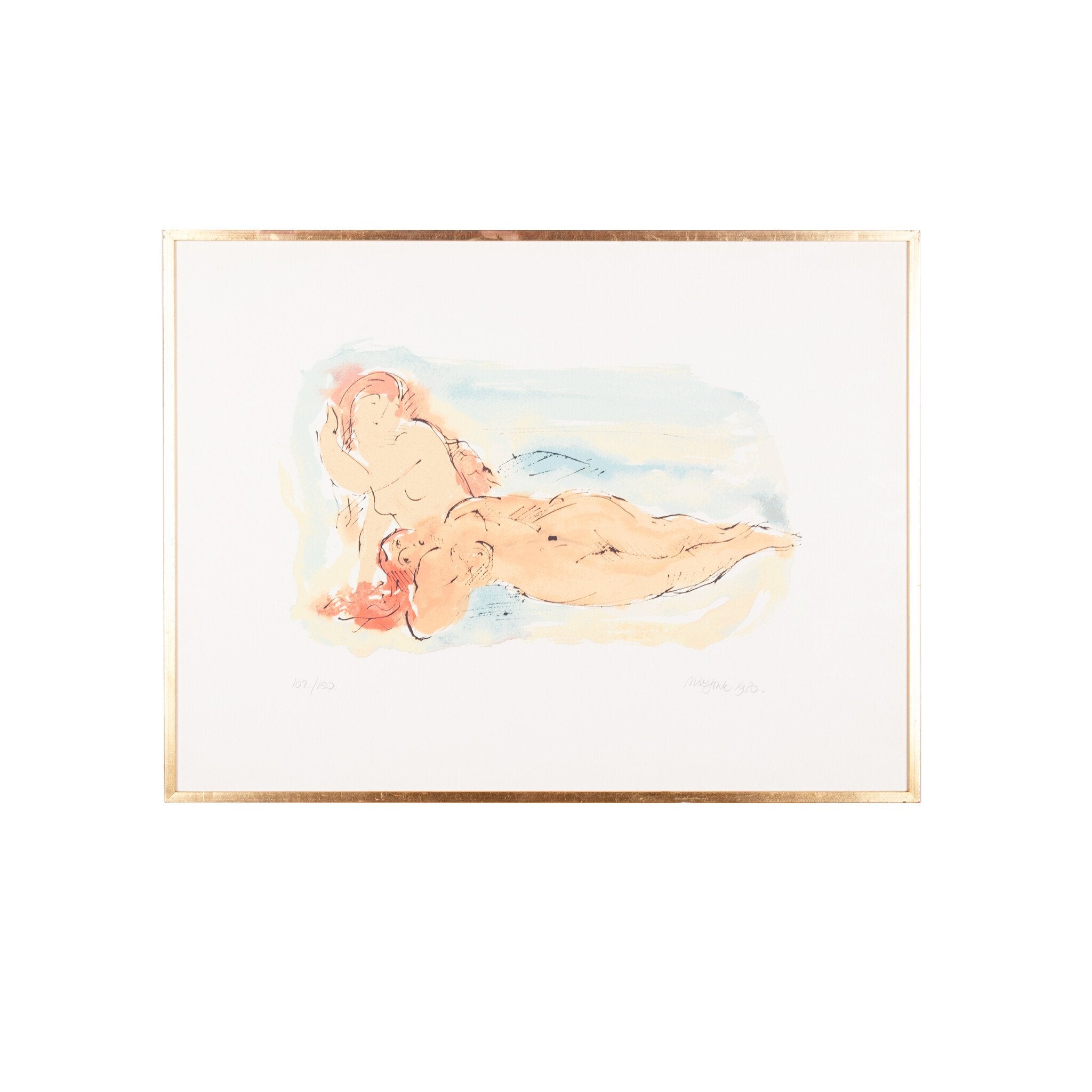 Nic Jonk, 'Vrouwelijk naakt', 1980