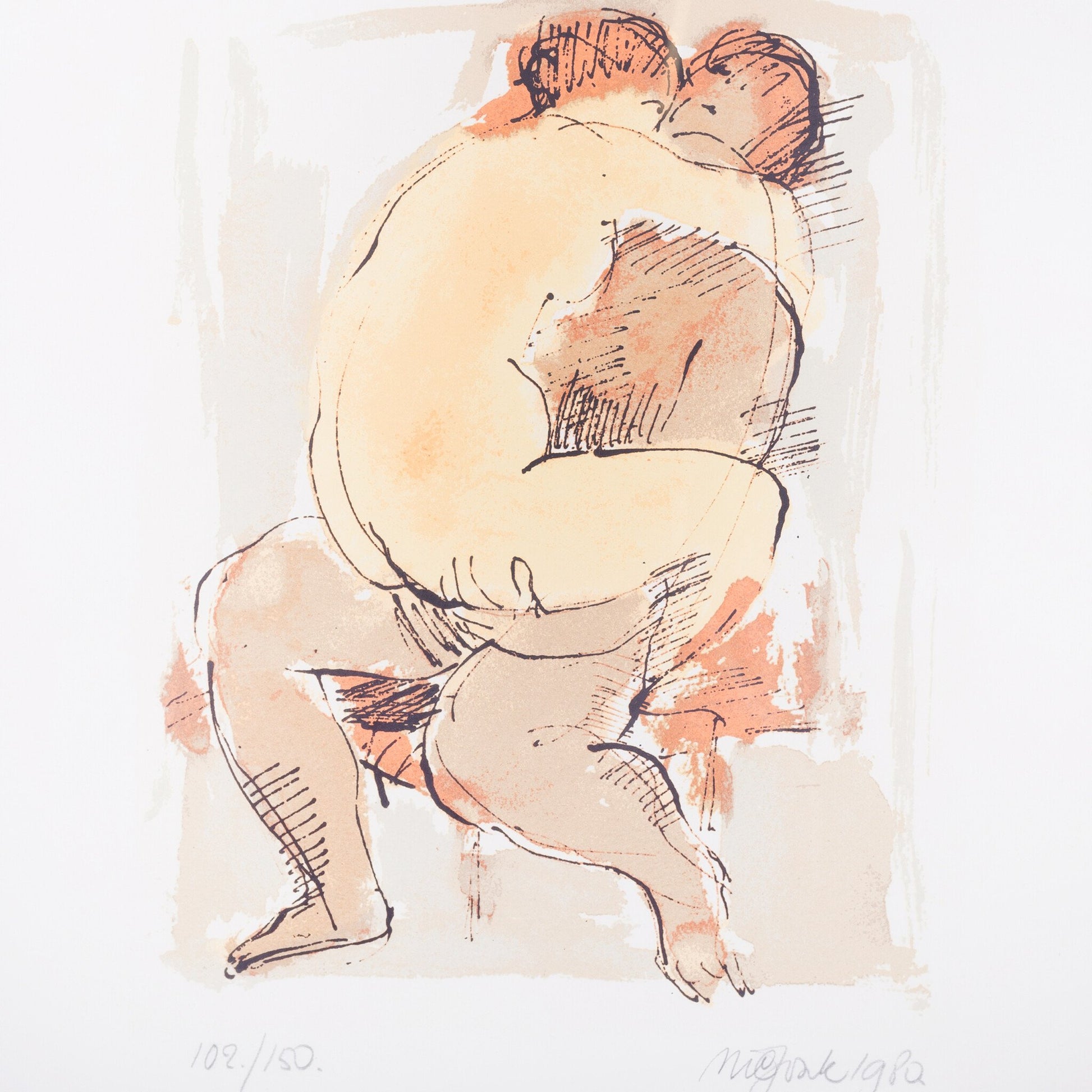 Nic Jonk, 'Naakt Koppel', 1980-2