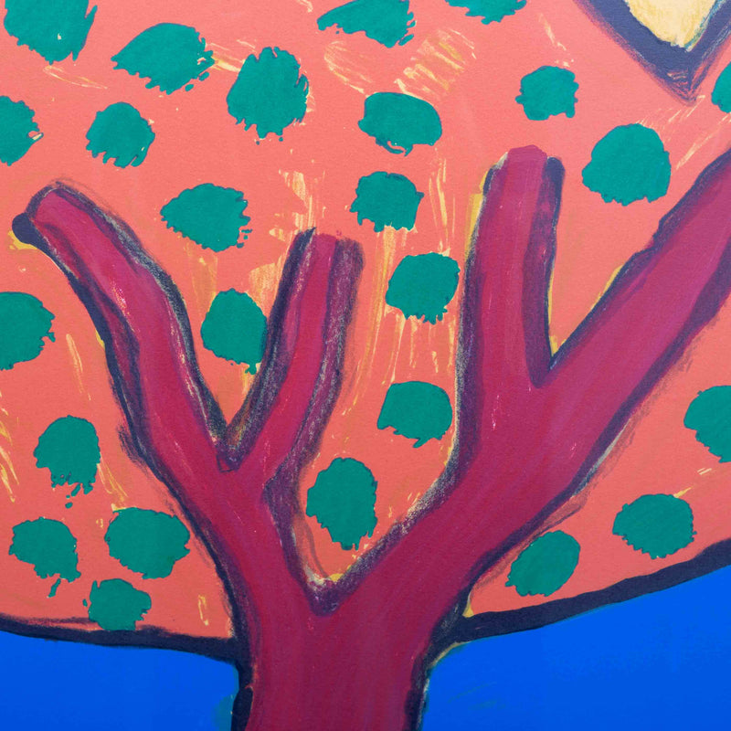 Corneille, 'L'Arbre orange'; 2010-zoom-