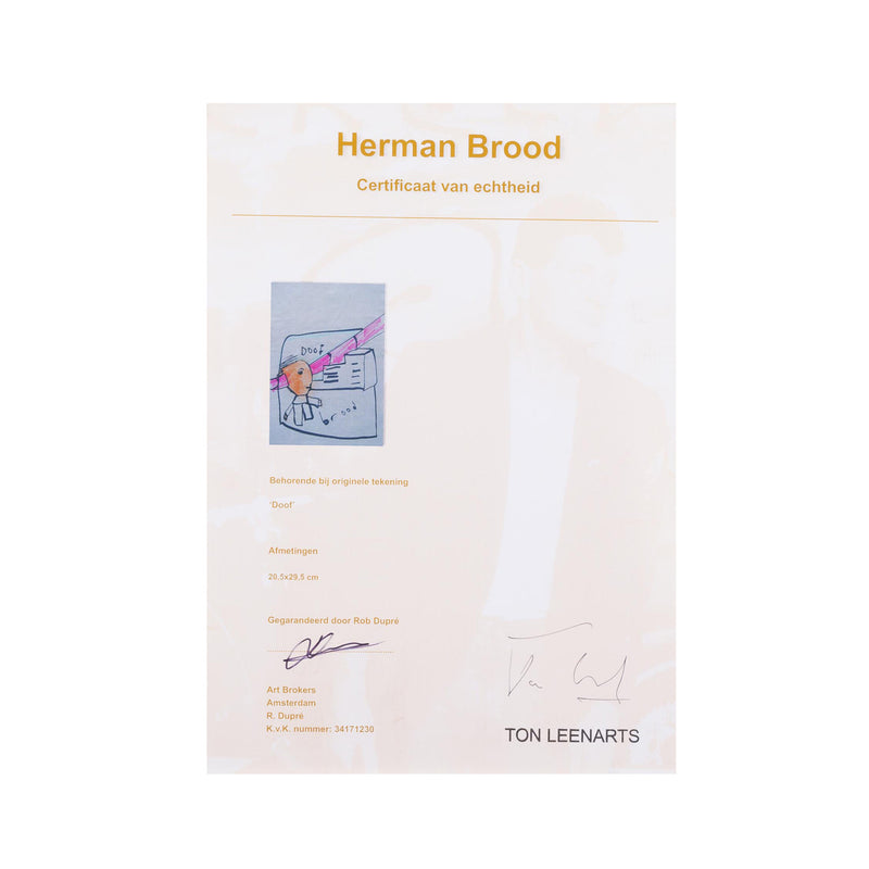 Herman Brood, 'Doof'-zoom-