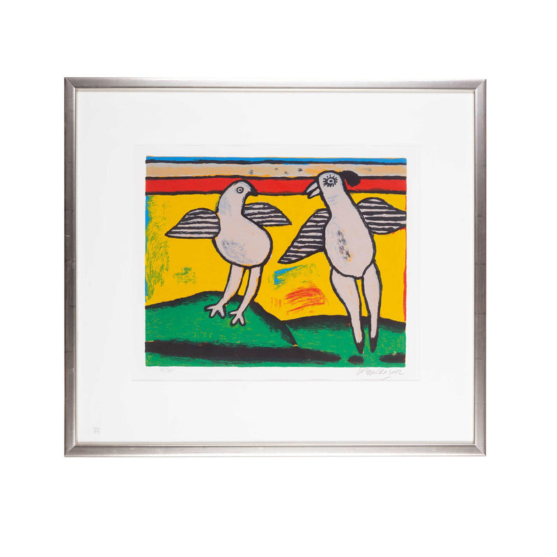 Corneille, 'Deux oiseaux', 2002-zoom-
