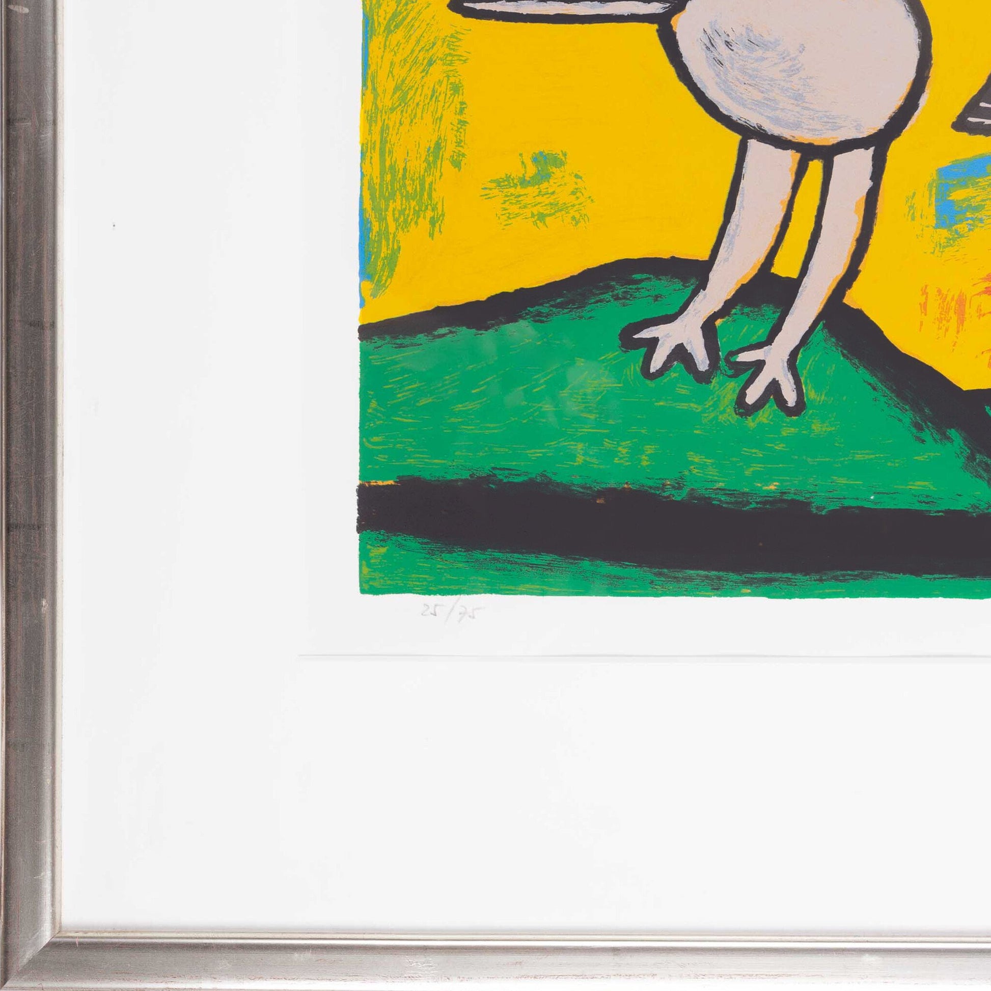 Corneille, 'Deux oiseaux', 2002-3