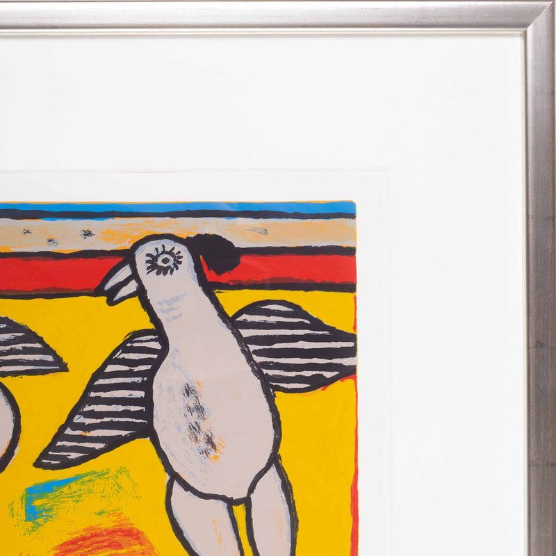 Corneille, 'Deux oiseaux', 2002-zoom-