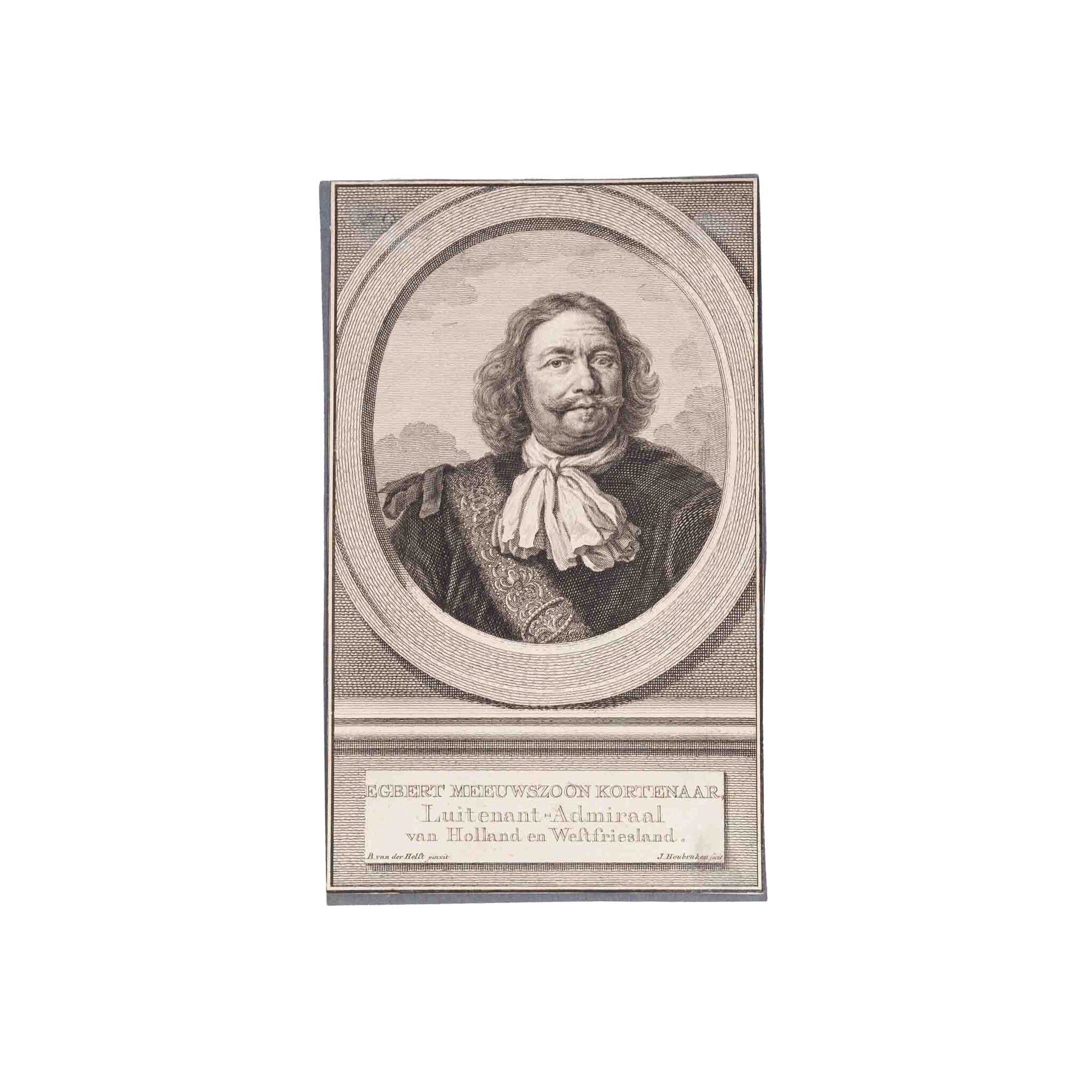 Prenten 'W.J van Gend' en 'E.M. Kortenaar', J. Houbraken, ca. 1749-1760-zoom-2