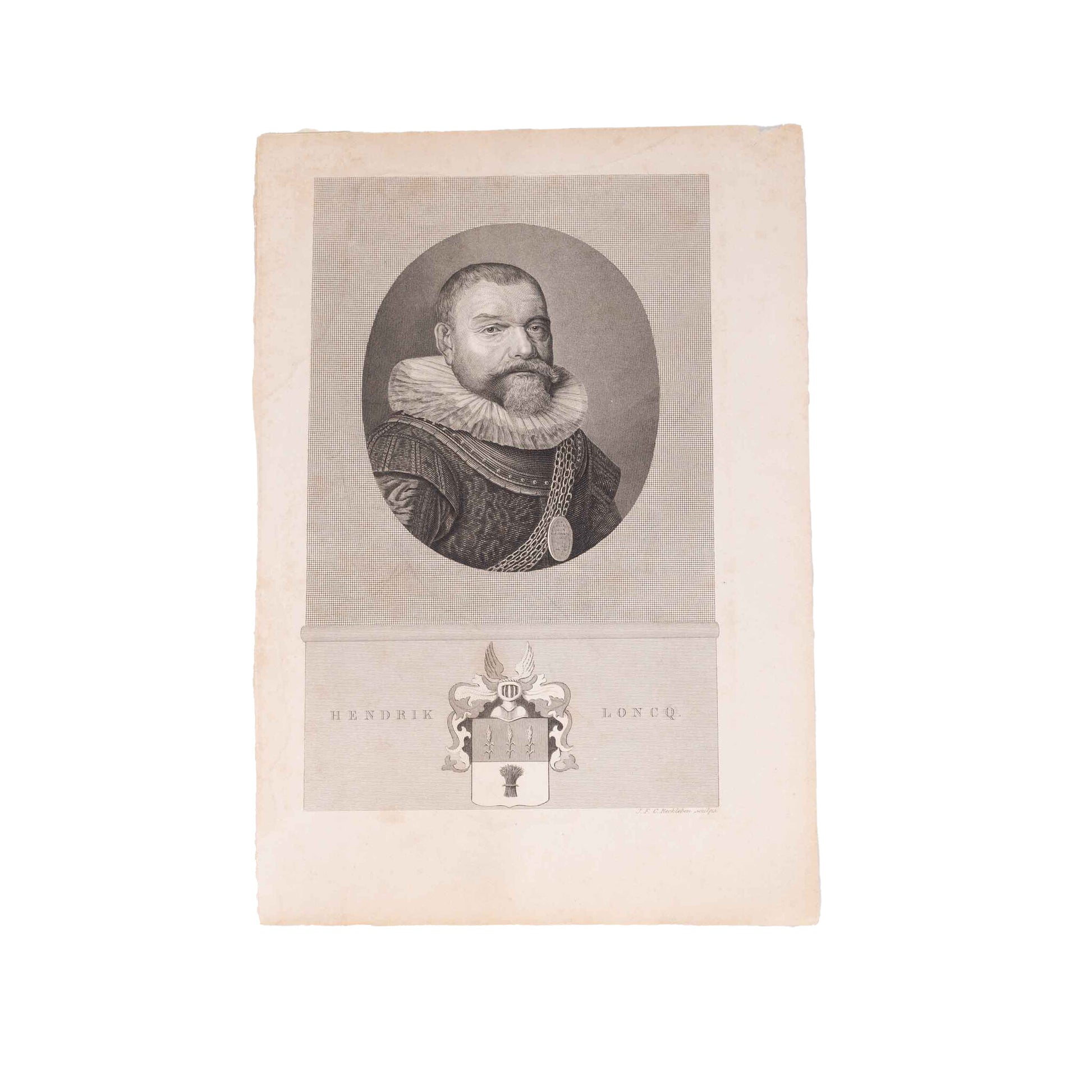 Drie portretten van mannen, ca. 1850-3