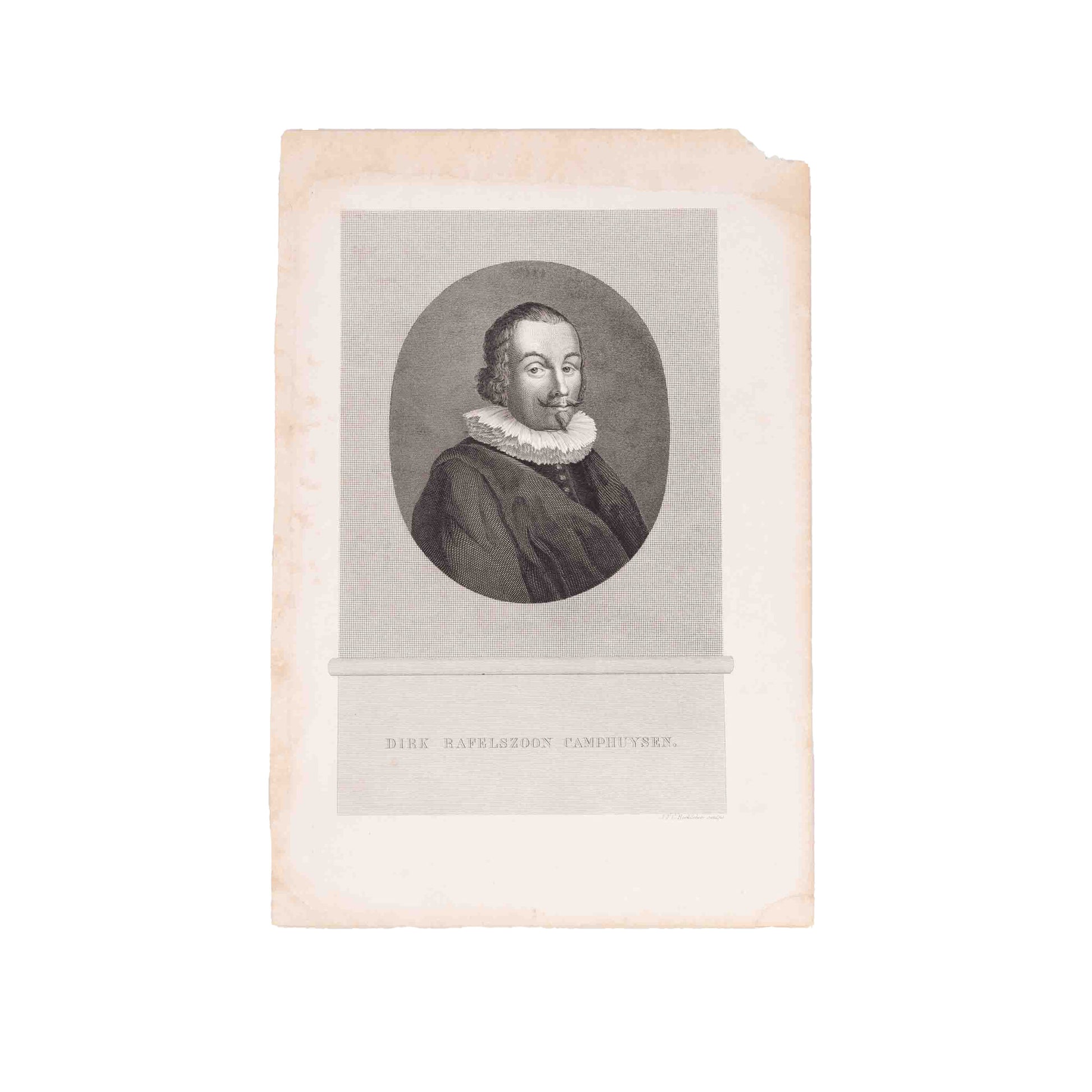 Drie portretten van predikanten, ca. 1850-1860-3