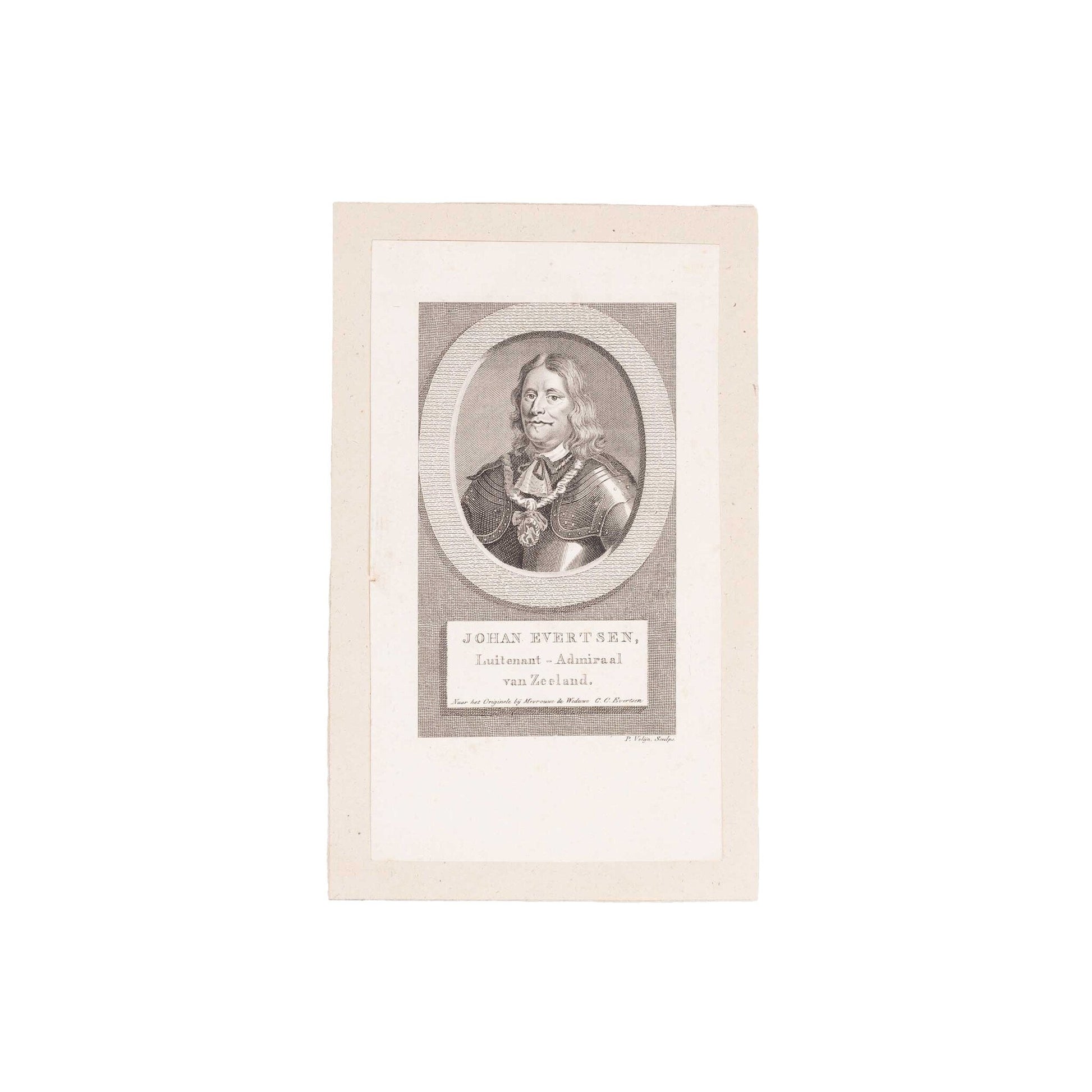Vijf portretten van zeevaarders, ca. 1850-1860-4