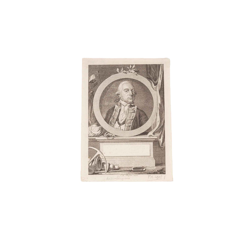 Drie portretten van een Kapitein ter Zee, ca. 1760-1785-zoom-