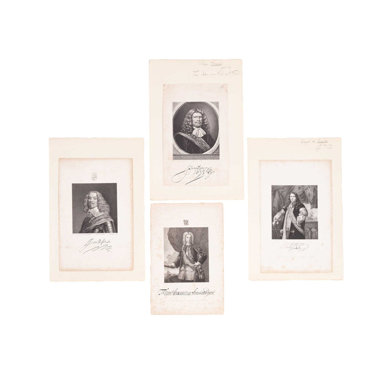 Vier portretten van zeevaarders, ca. 1850-zoom-
