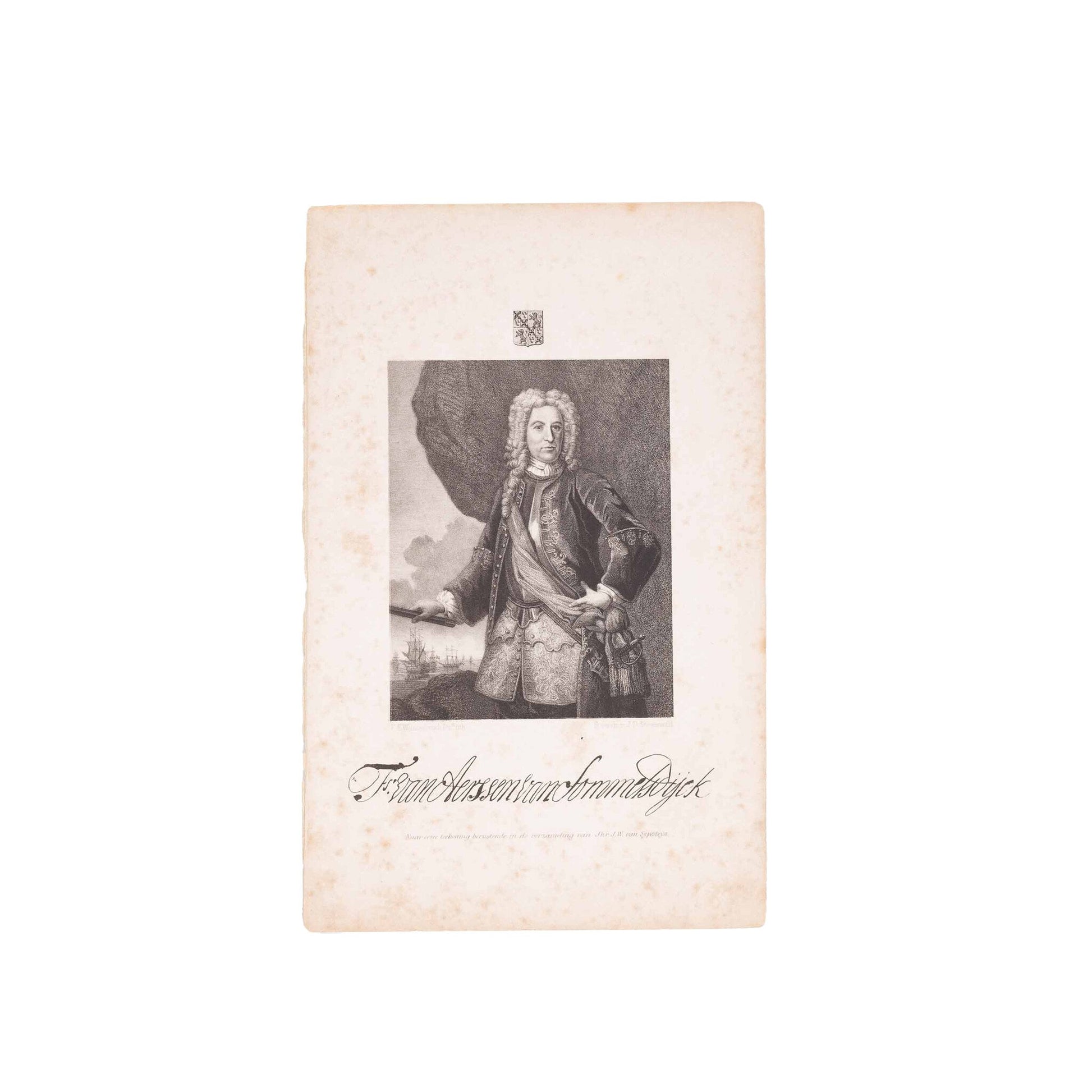 Vier portretten van zeevaarders, ca. 1850-5