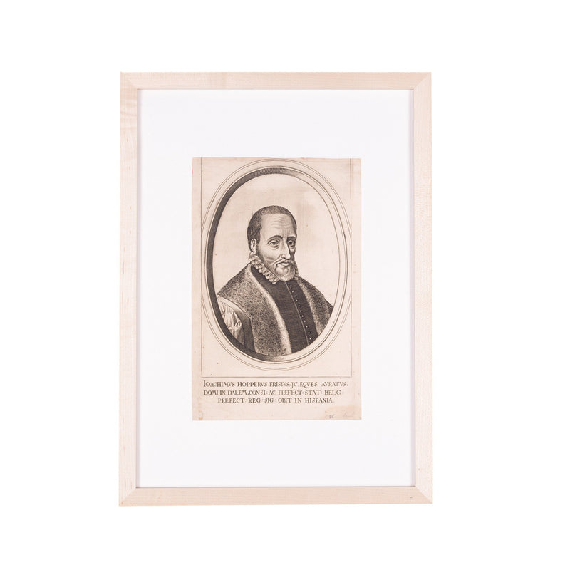 Prent van 'Joachim Hoppers', ca. 1700-zoom-