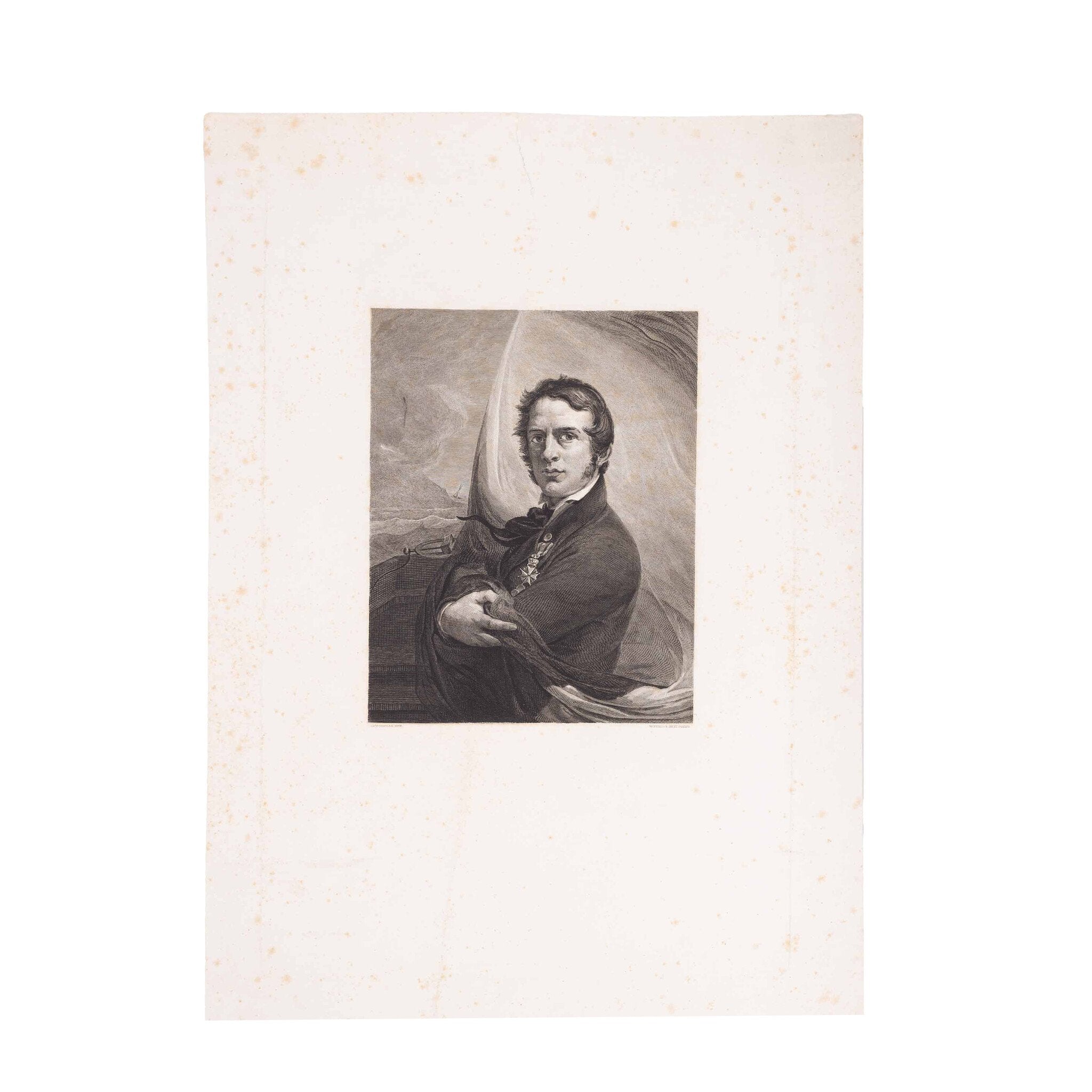 Twee portretten van Jacob Hobein, 19e eeuw-zoom-2