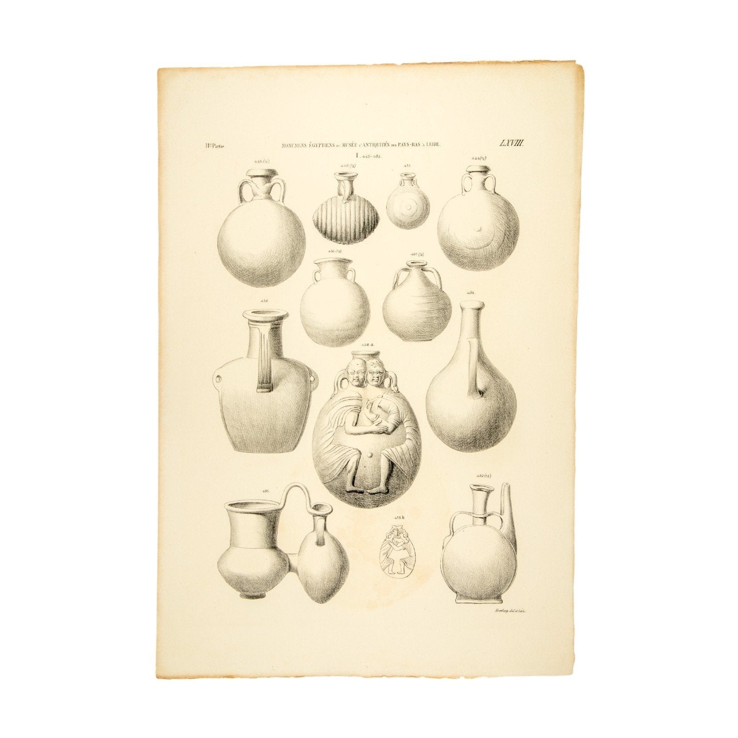 Litho's Egyptische kruiken en kannen, 1840-zoom-3