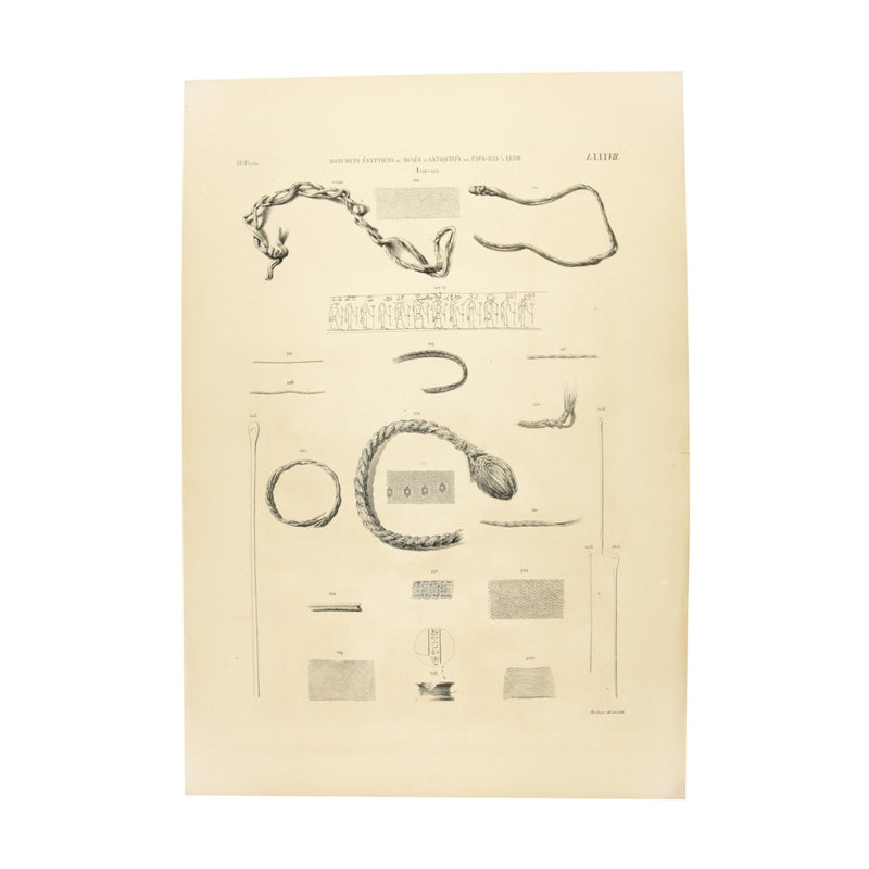 Litho's weefkunst en gereedschap, 1840-zoom-