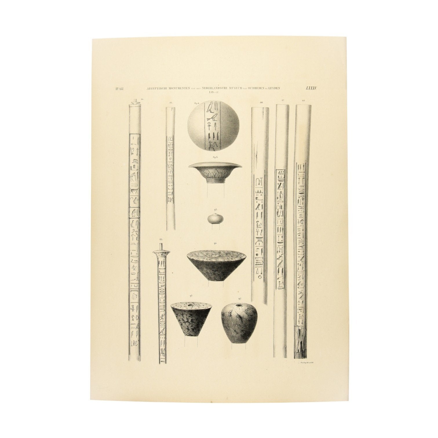 Litho's weefkunst en pilaren, 1840-zoom-3