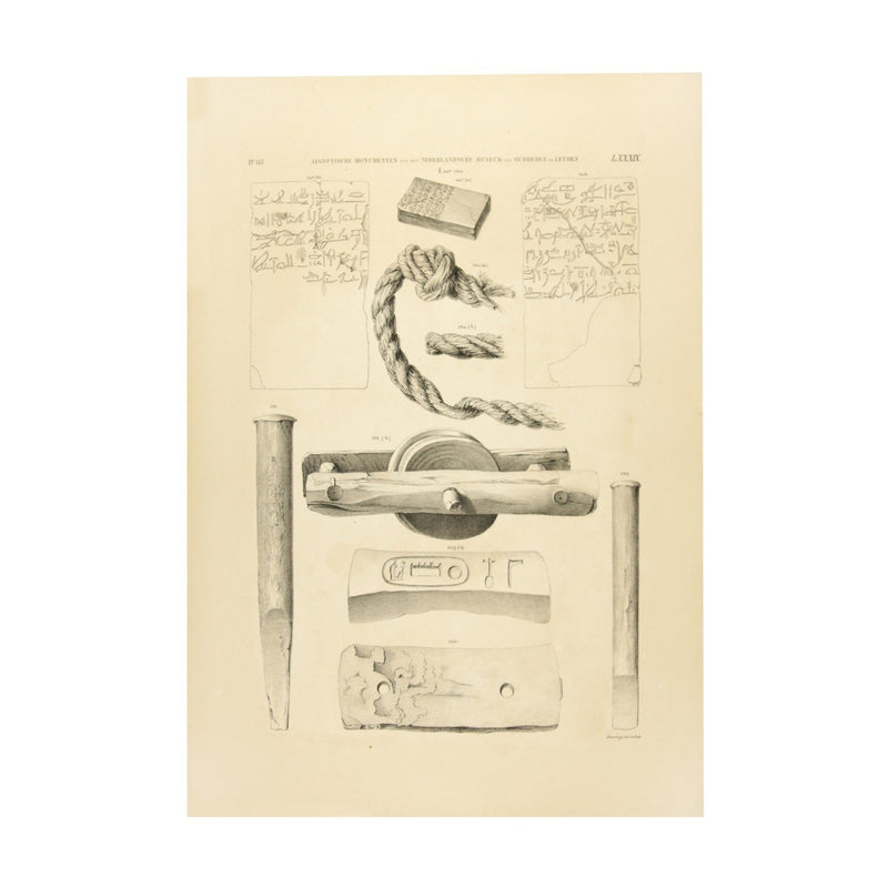 Litho's weefkunst en gereedschap, 1840-zoom-