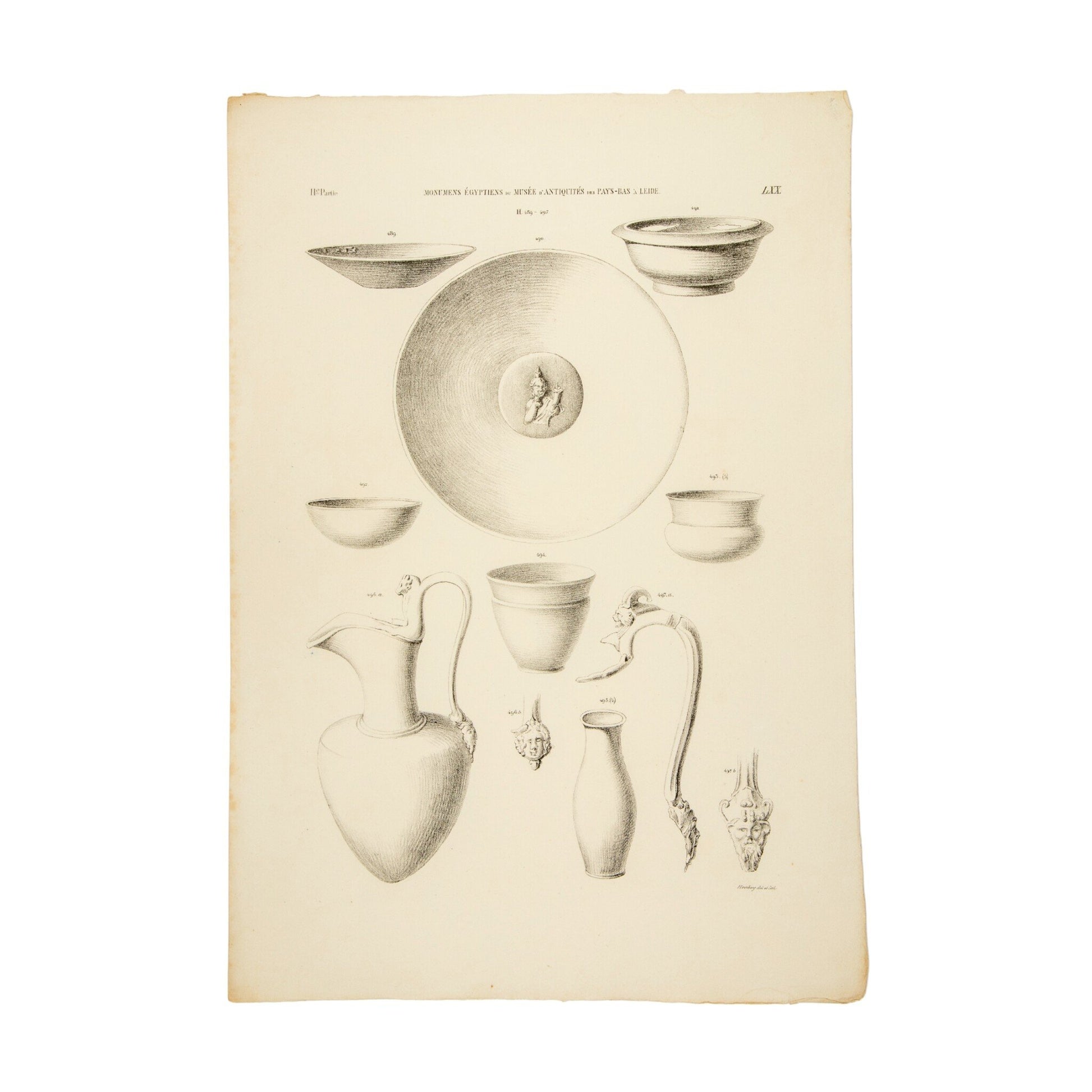 Litho's potten, vazen en kannen, 1840-4