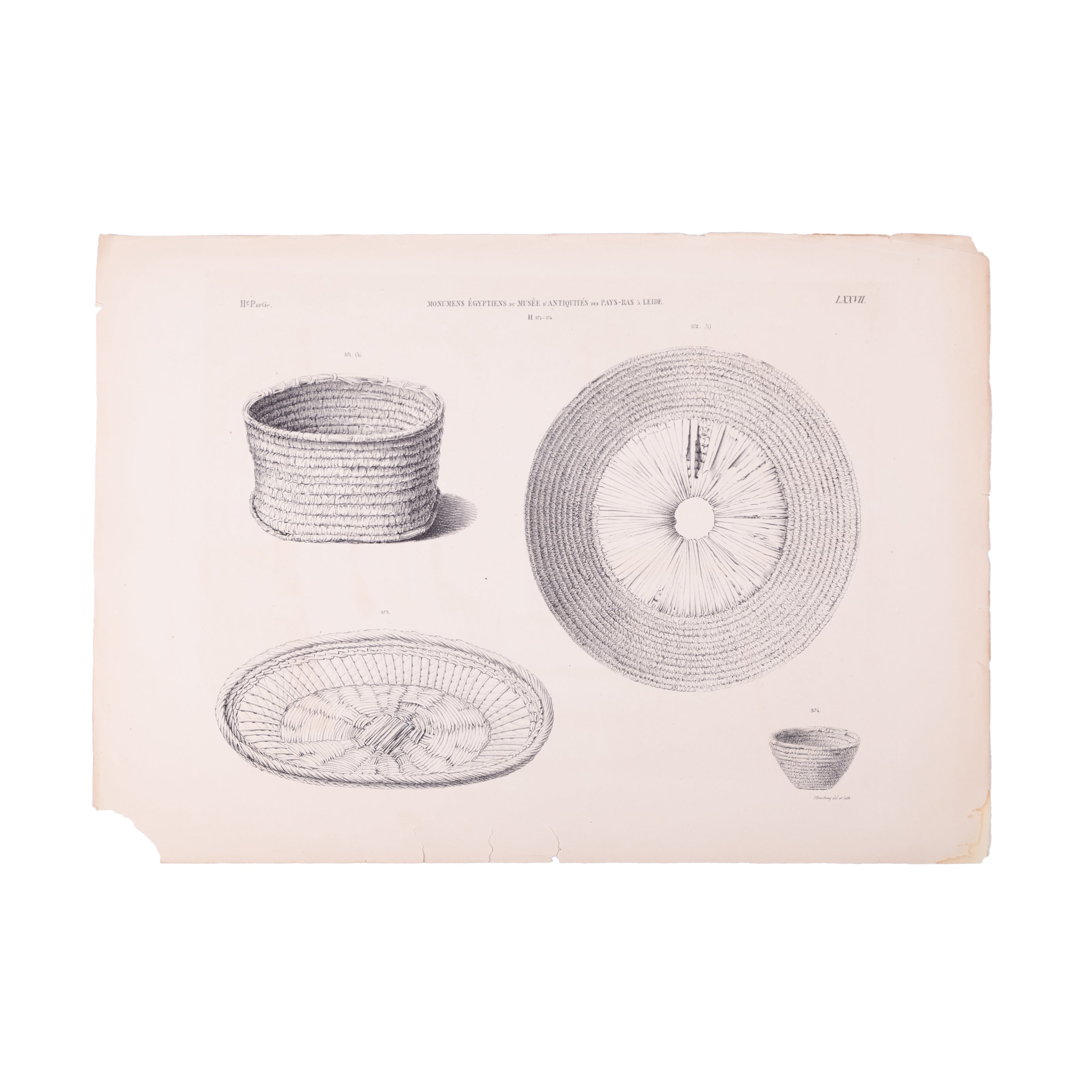 Litho's manden, 1840