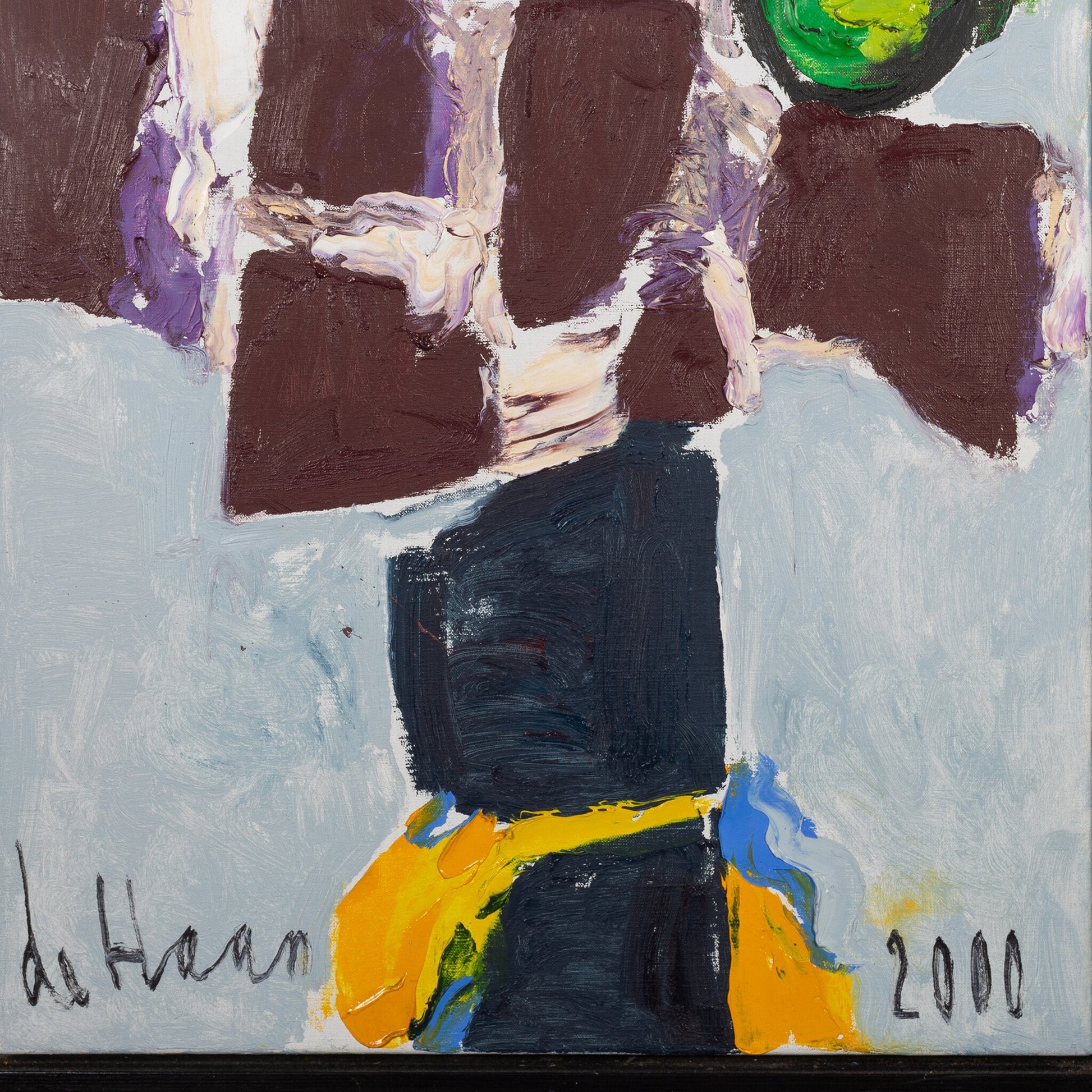 Jurjen de Haan, 'Zwarte koning', 2000-5
