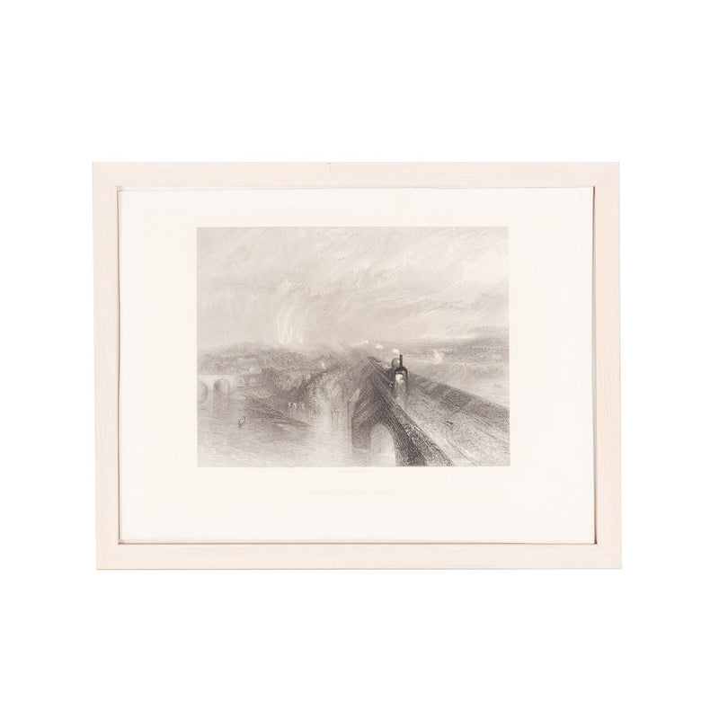 Prent 'Rain, steam and speed', ca. 1860-zoom-
