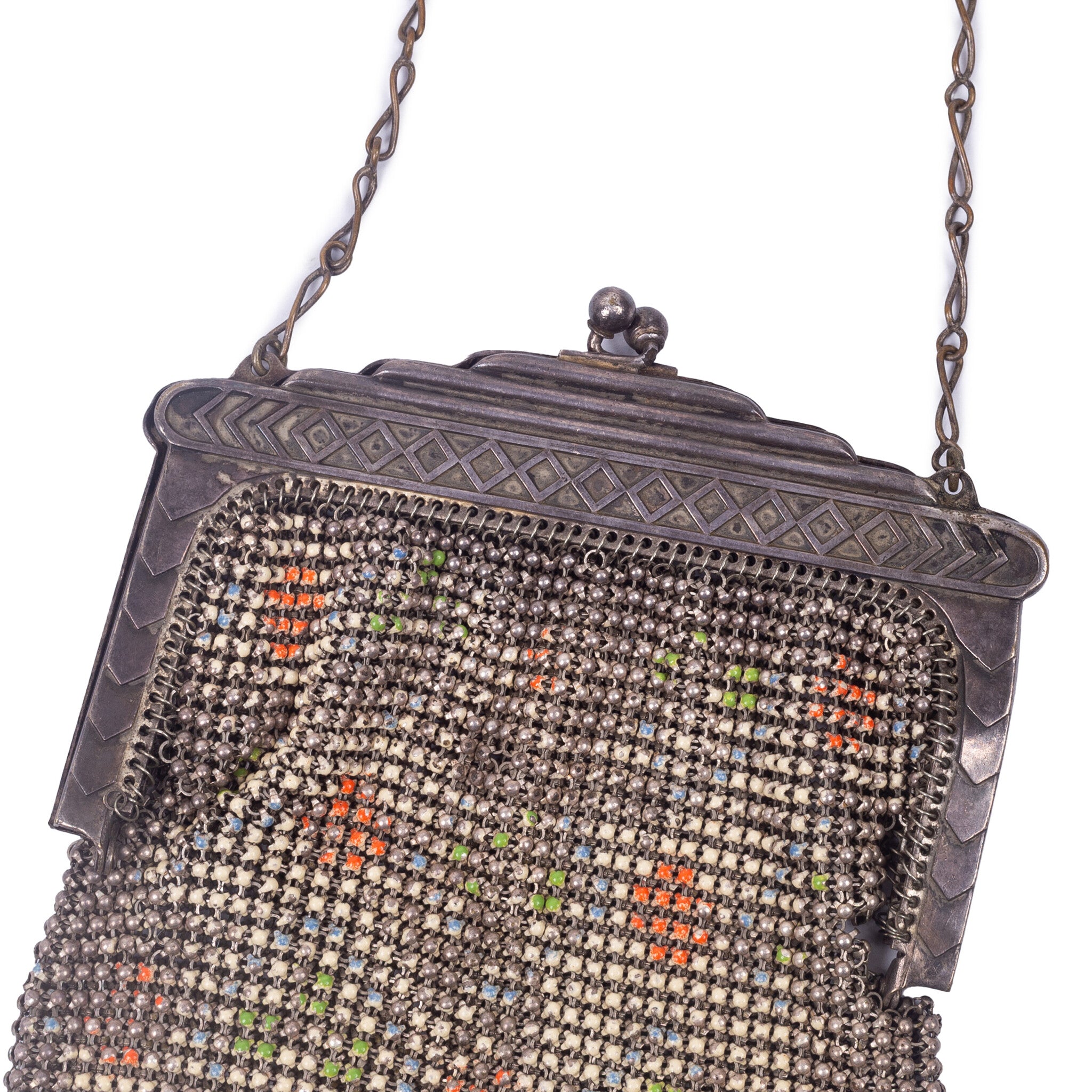 Art Deco geëmailleerd tasje, 1920's-zoom-2