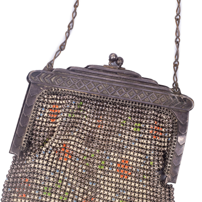 Art Deco geëmailleerd tasje, 1920's-zoom-