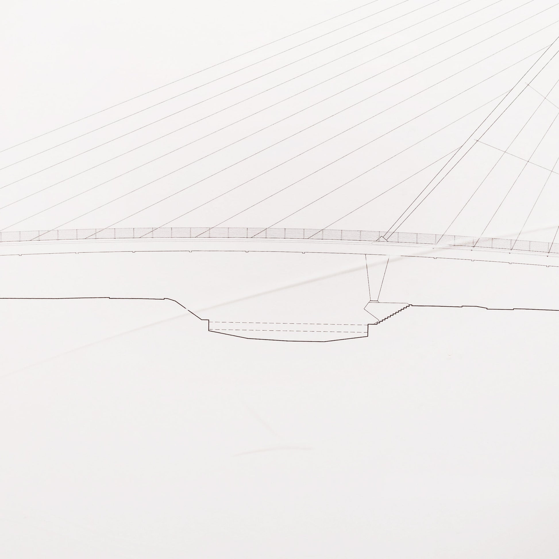 Noordelijke Randweg Brug, Santiago Calatrava Falls-6