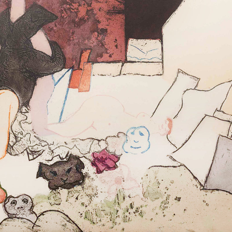 Constant Nieuwenhuijs, 'Het bondgenootschap van Casanova en de moraal', 1979-zoom-