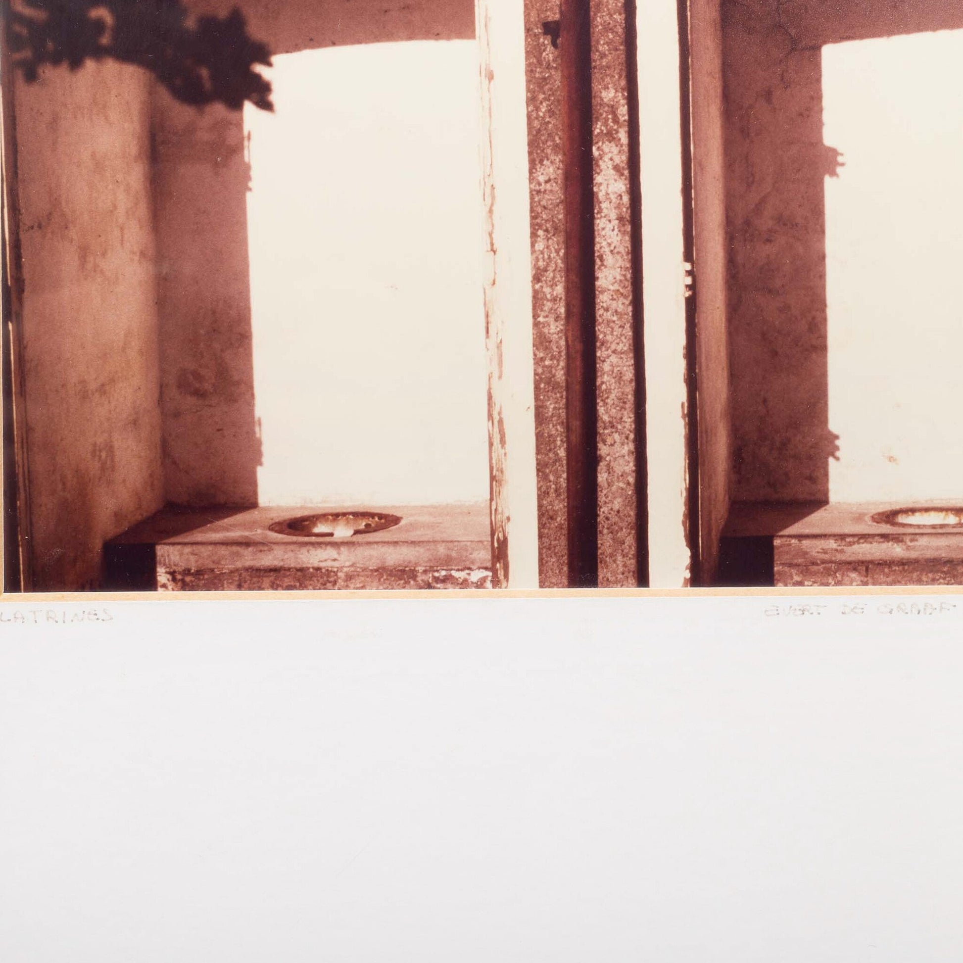 Evert de Graaf Bierbrauwer, 'Latrines', 1988-2