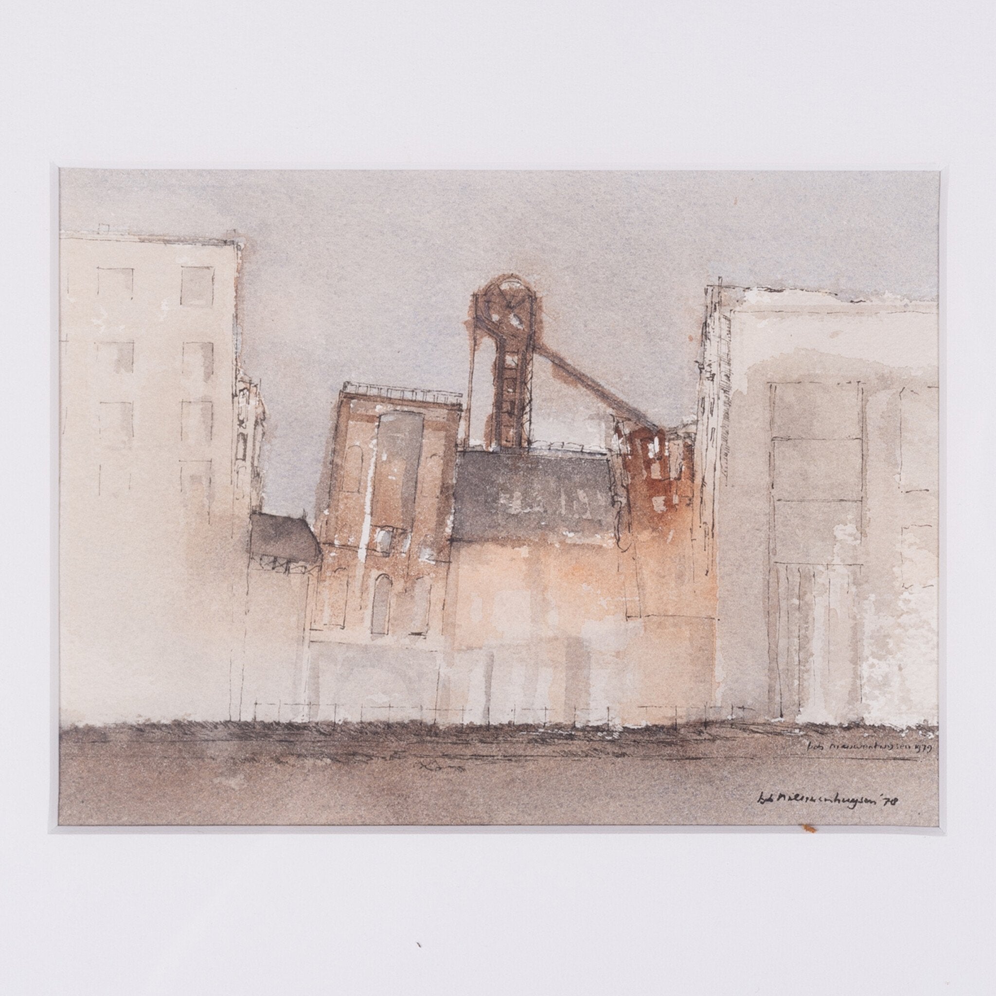 Bob Nieuwenhuysen, 'Fabriek III',  1978-zoom-2