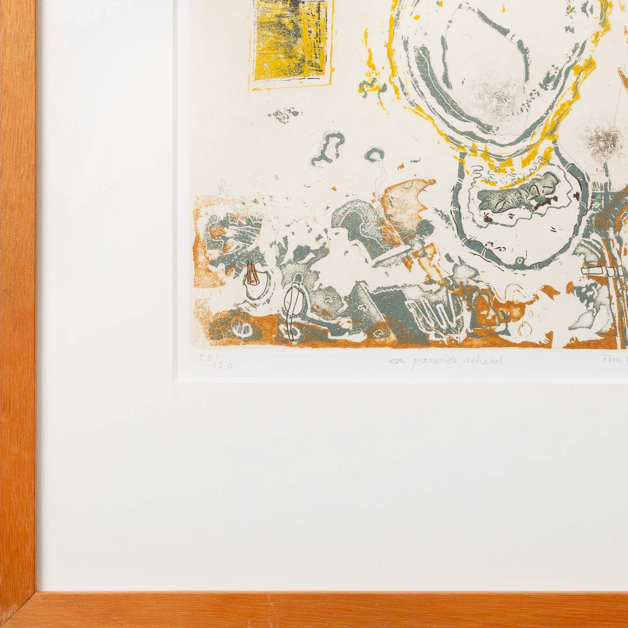 Tim Hinterding, 'Een passende schakel', 1996