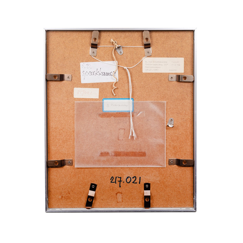 Bob Nieuwenhuysen, 'Polderlandschap III', 1981-zoom-