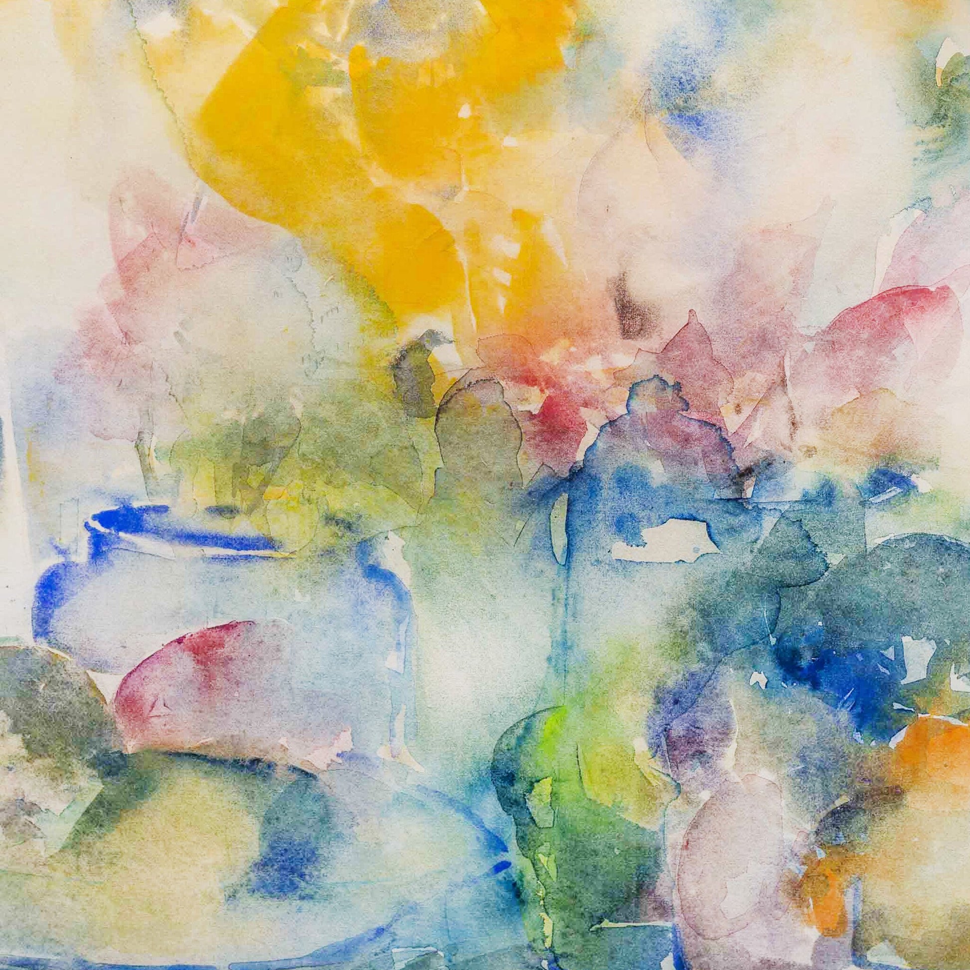 Willy van Haard, 'Stilleven, bloemen en potten', 1984-2