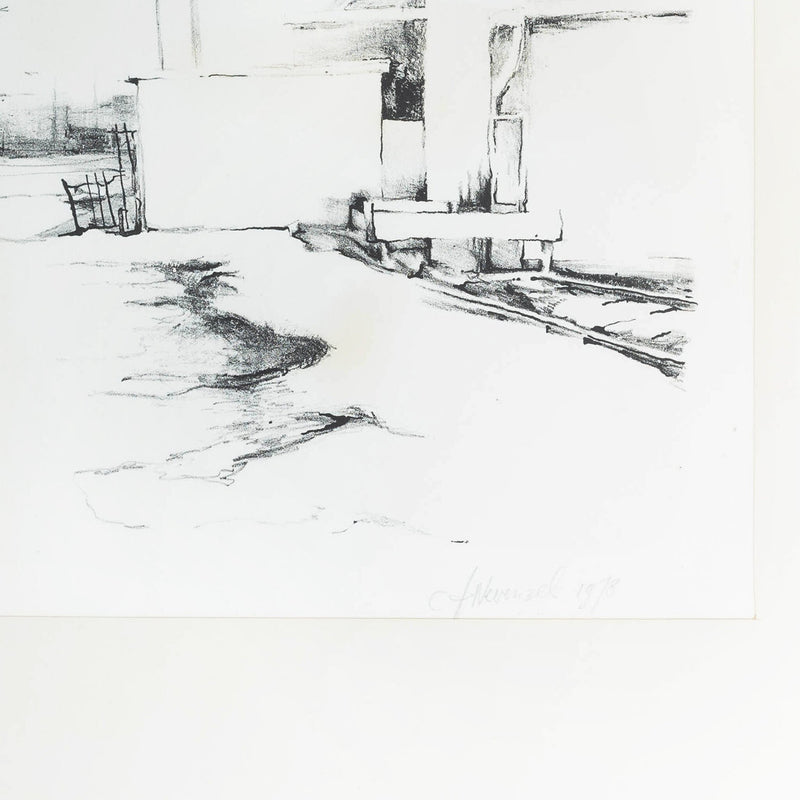 Kees Nevenzel, 'Haarlemmermeerstation', 1978-zoom-
