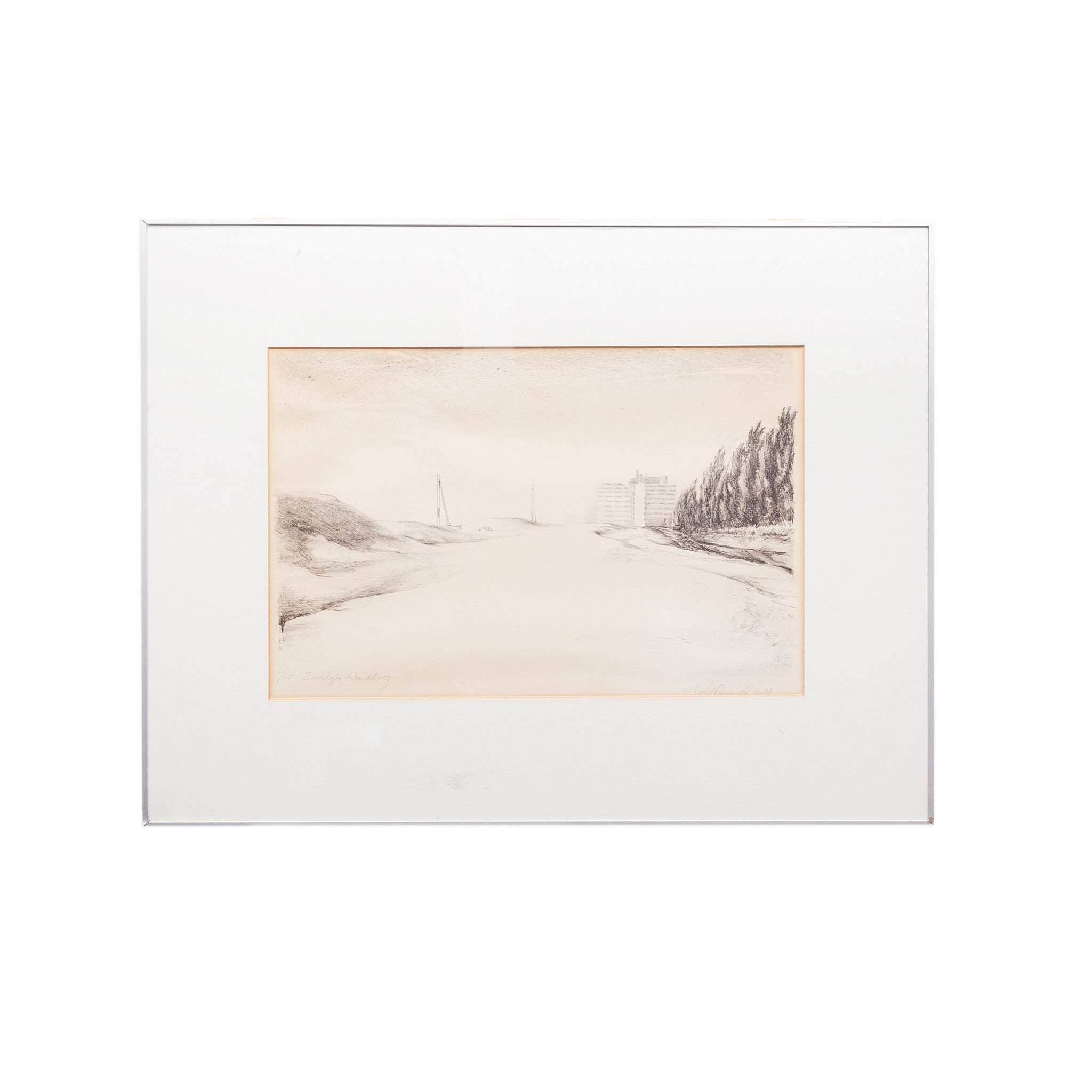 Kees Nevenzel, 'Zuidelijke Wandelweg', 1978-zoom-1