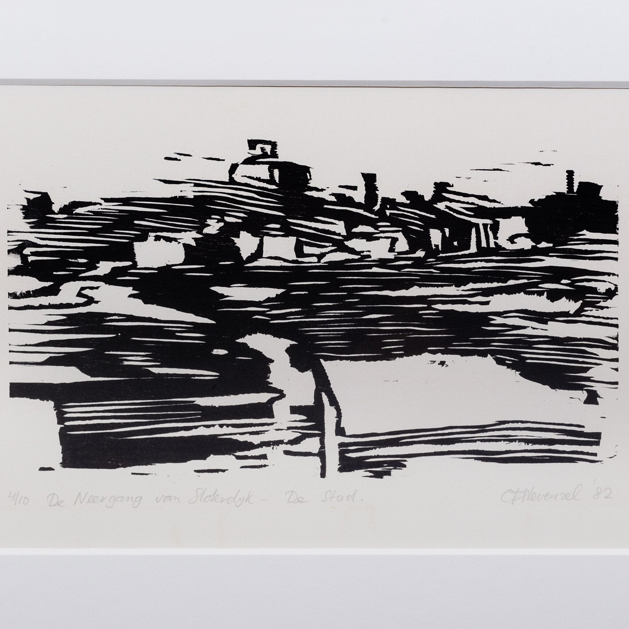 Kees Nevenzel, 'De Neergang van Sloterdijk - De Stad', 1982-zoom-2