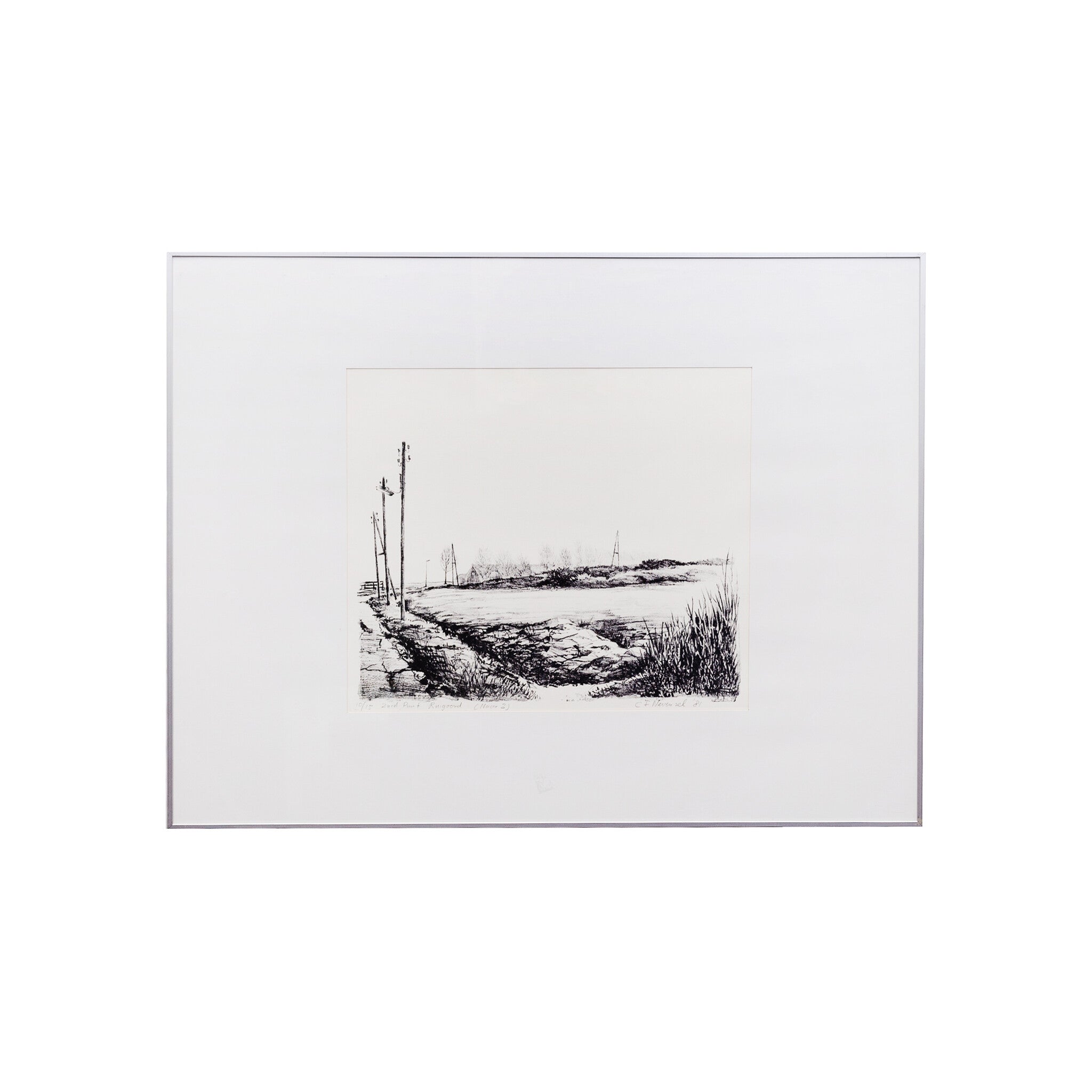 Kees Nevenzel, 'Zuid Punt Ruigoord', 1981