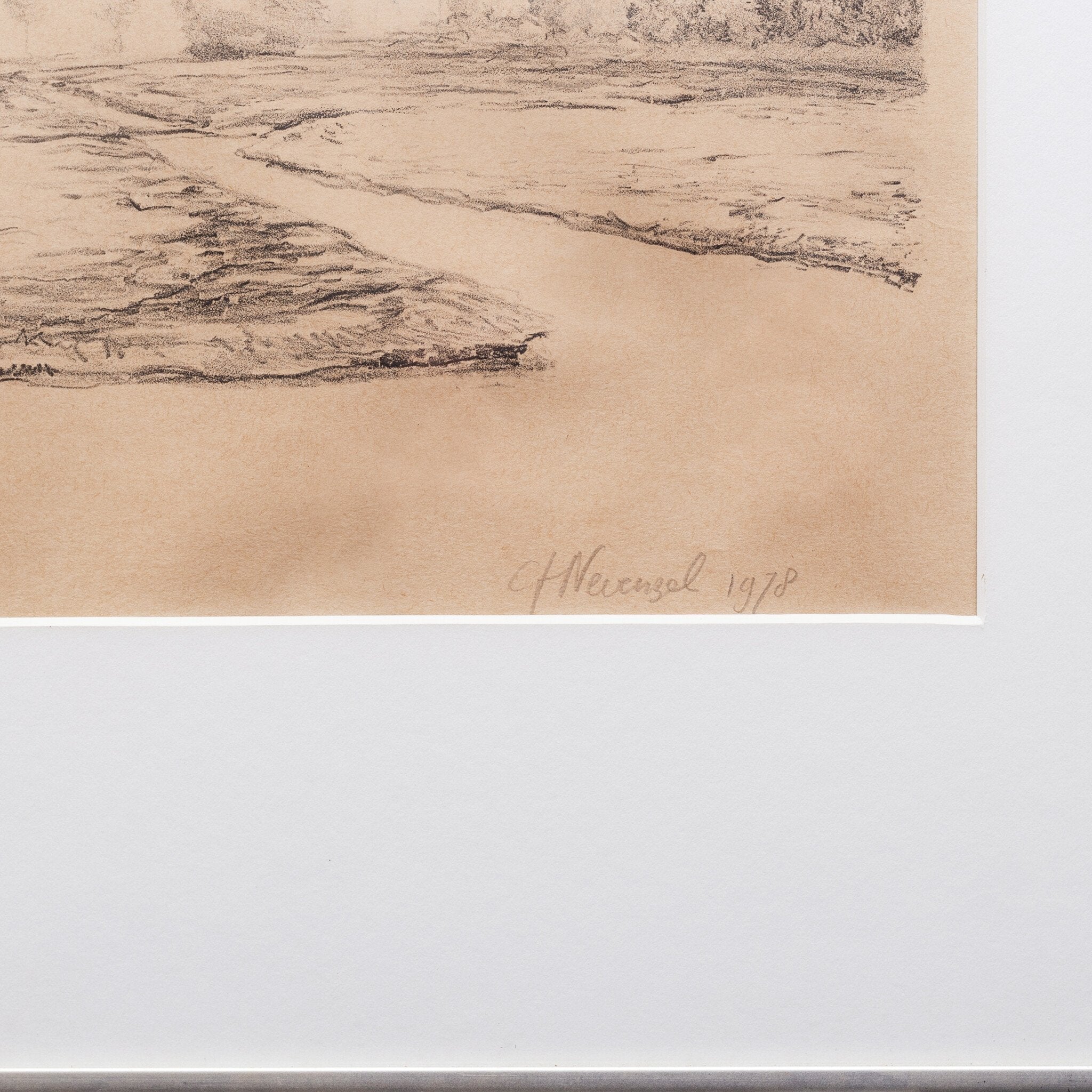 Kees Nevenzel, 'Osdorper Binnenpolder', 1978-zoom-3