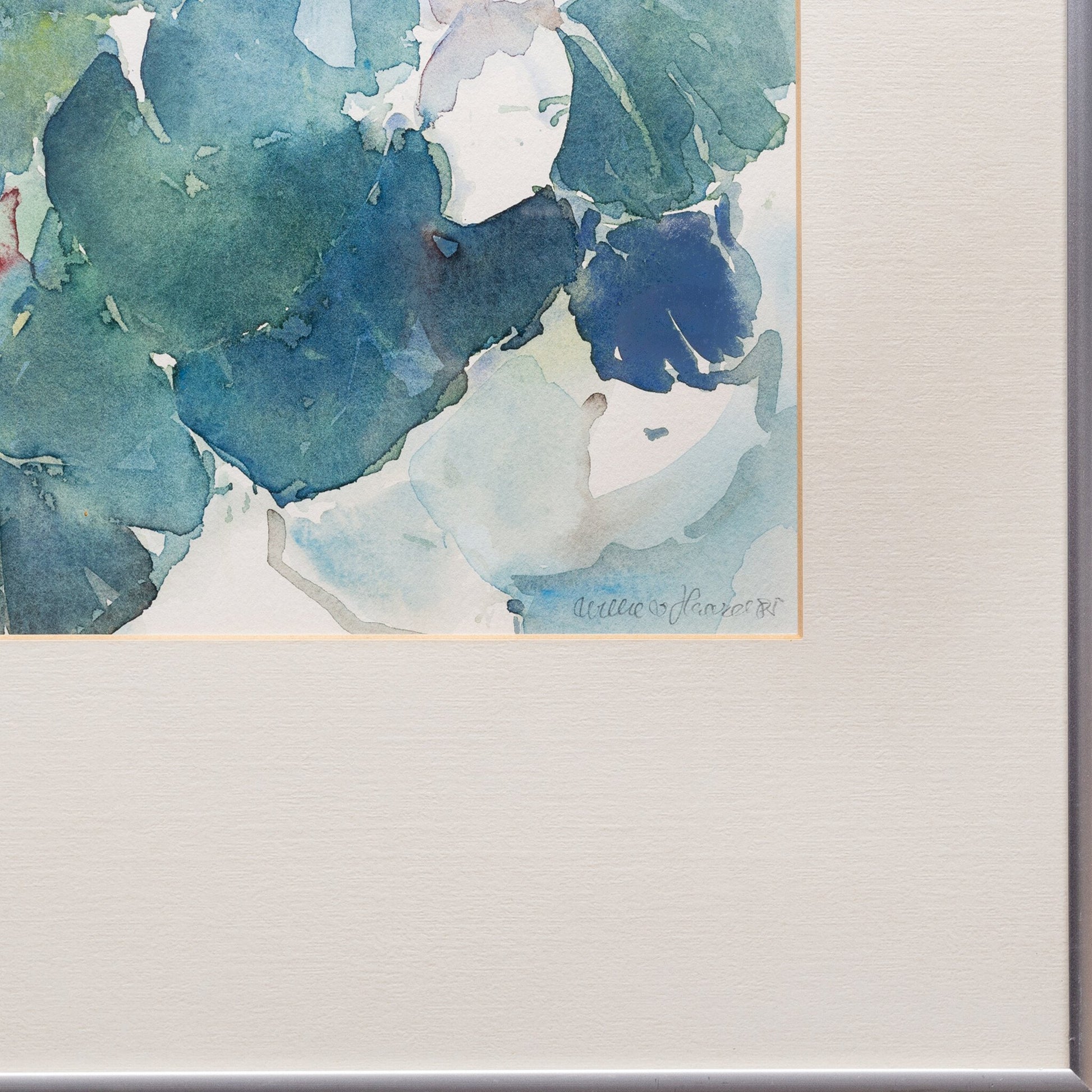 Willy van Haard, 'Witte cyclamen', 1985-4