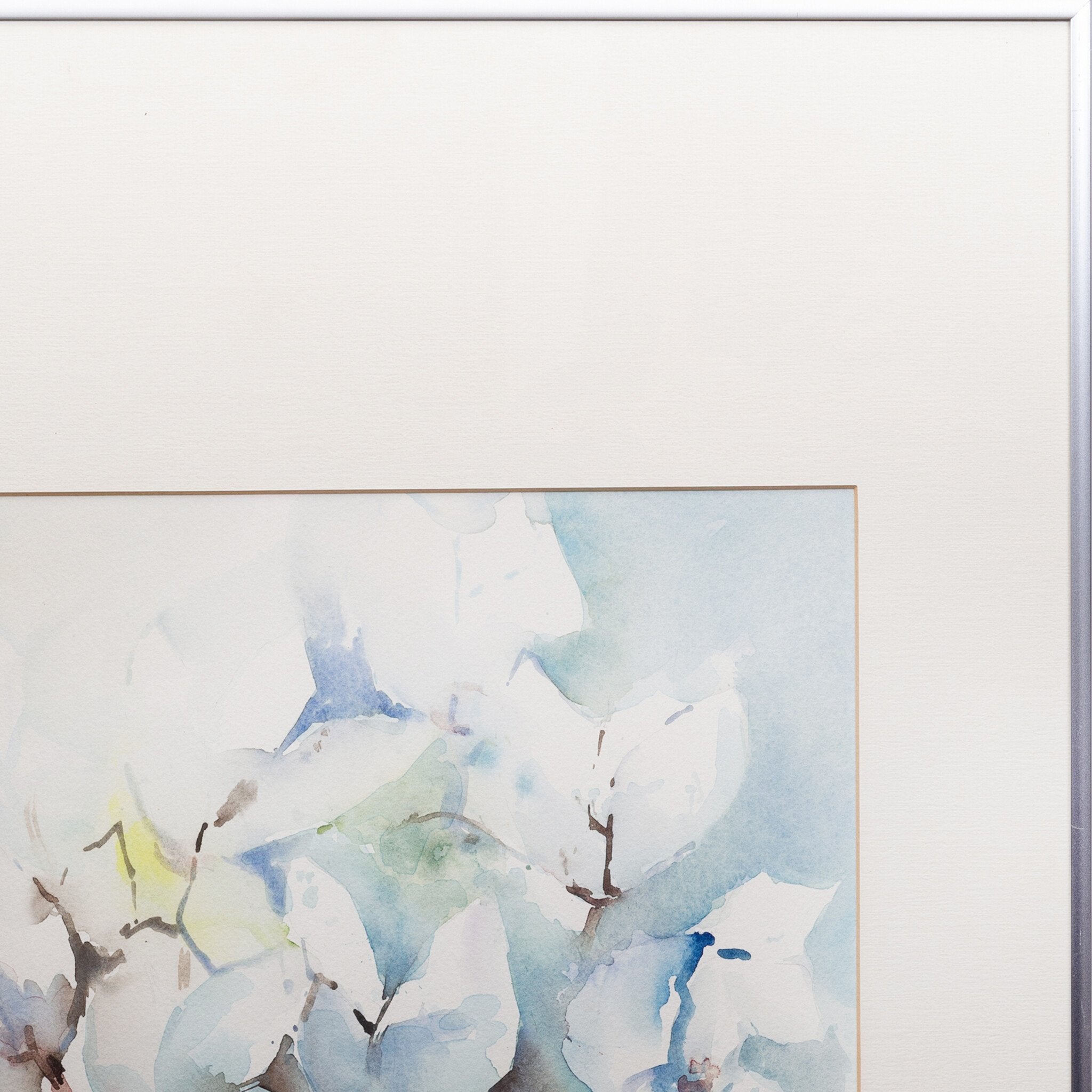 Willy van Haard, 'Witte cyclamen', 1985-zoom-3