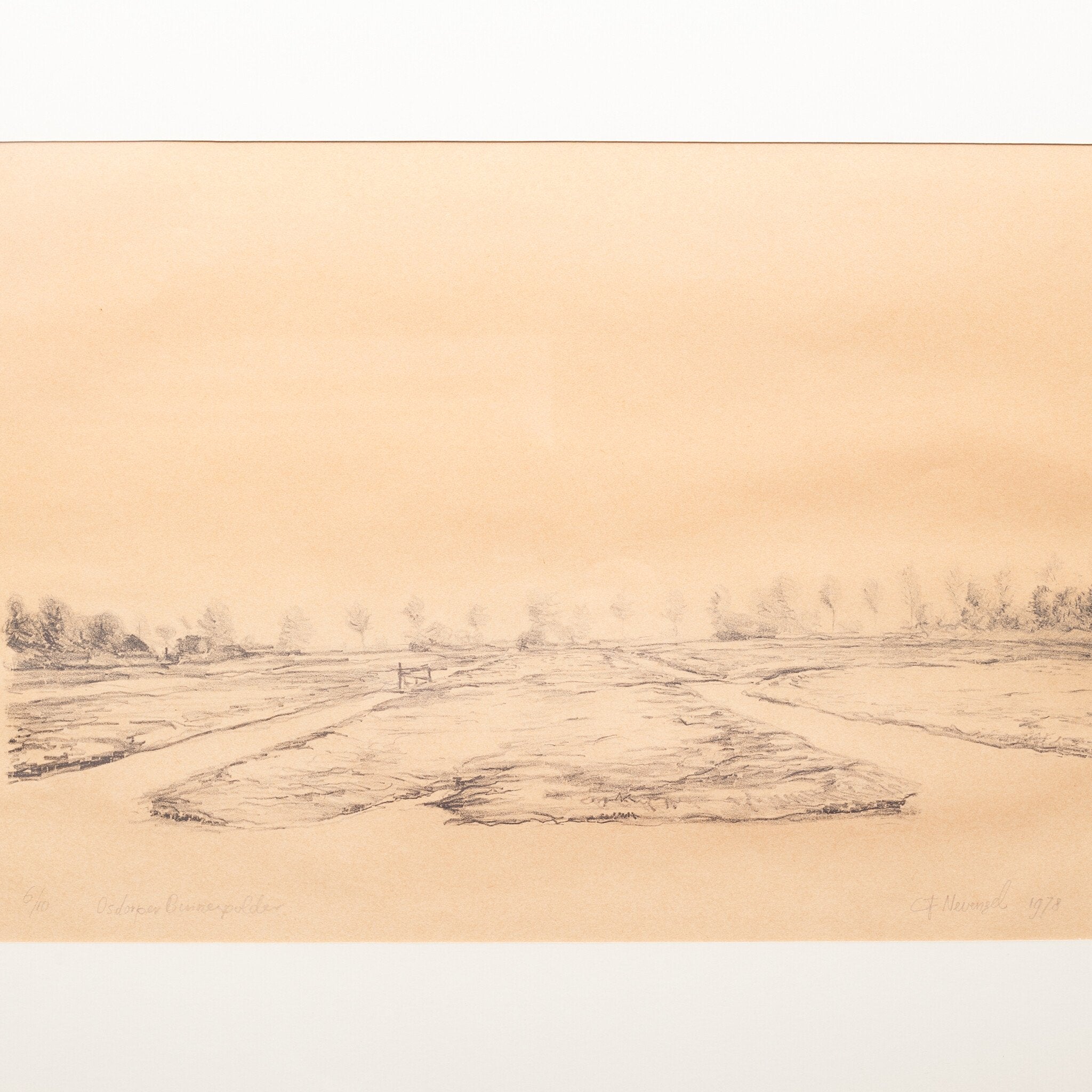 Kees Nevenzel, 'Osdorper Binnenpolder', 1978-zoom-2