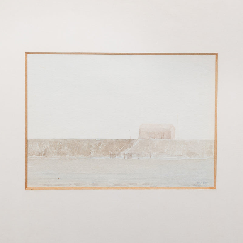 Bob Nieuwenhuysen, 'Dijkhuisje', 1980-zoom-