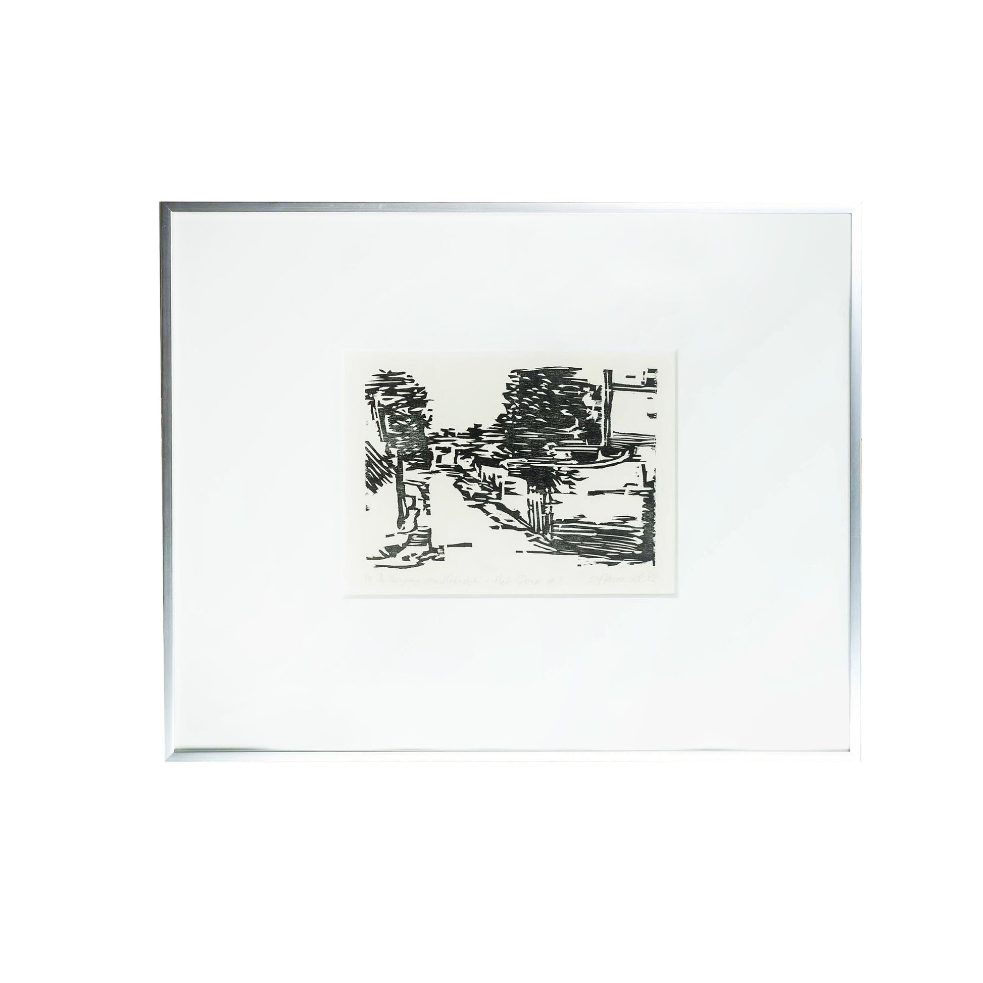 Kees Nevenzel, 'De Neergang van Sloterdijk - Het Dorp # 1', 1982-1