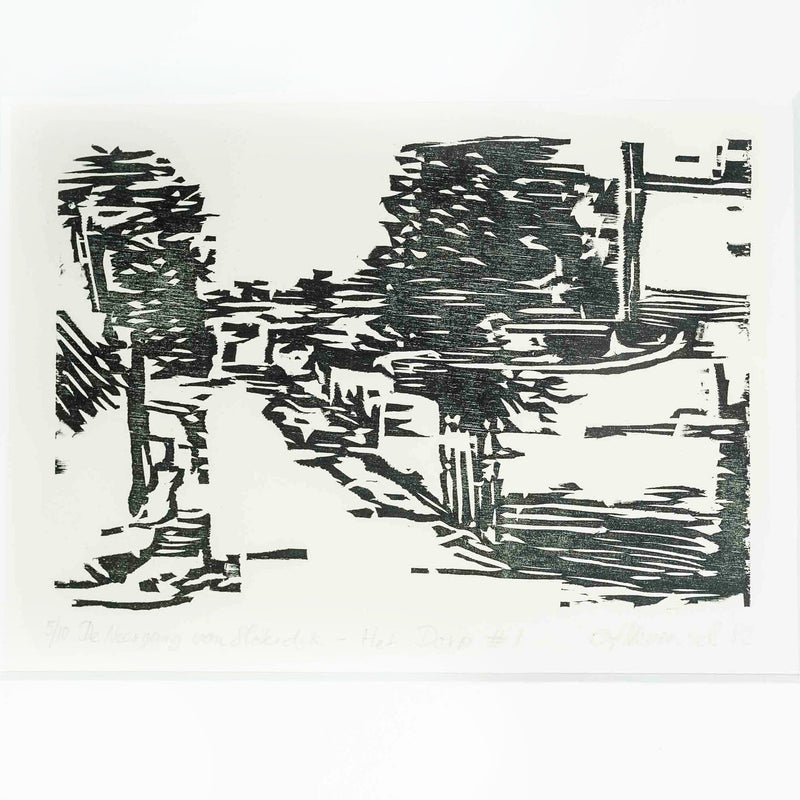 Kees Nevenzel, 'De Neergang van Sloterdijk - Het Dorp # 1', 1982-zoom-