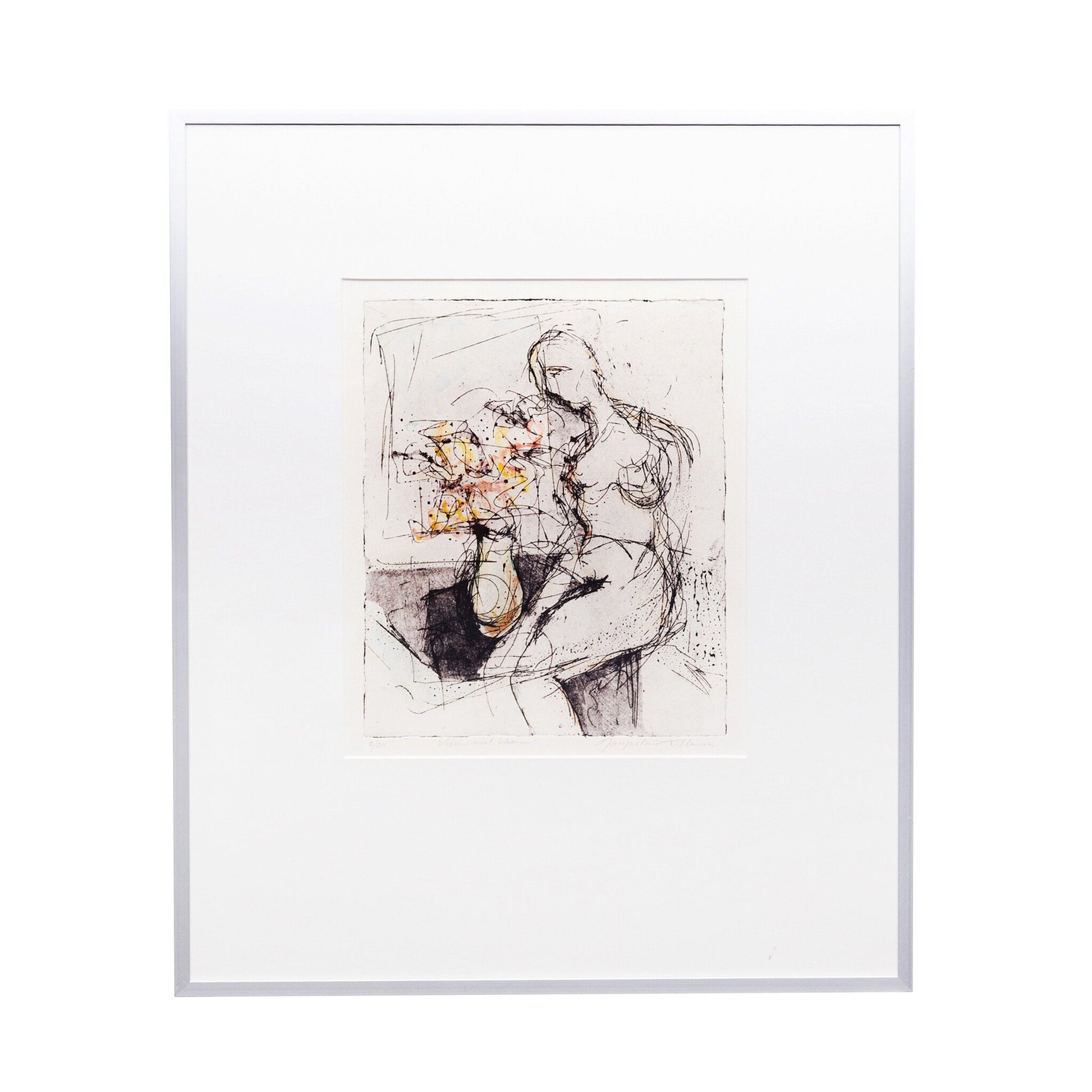 Jacqueline Tollenaar, 'Vrouw met bloemen'-1